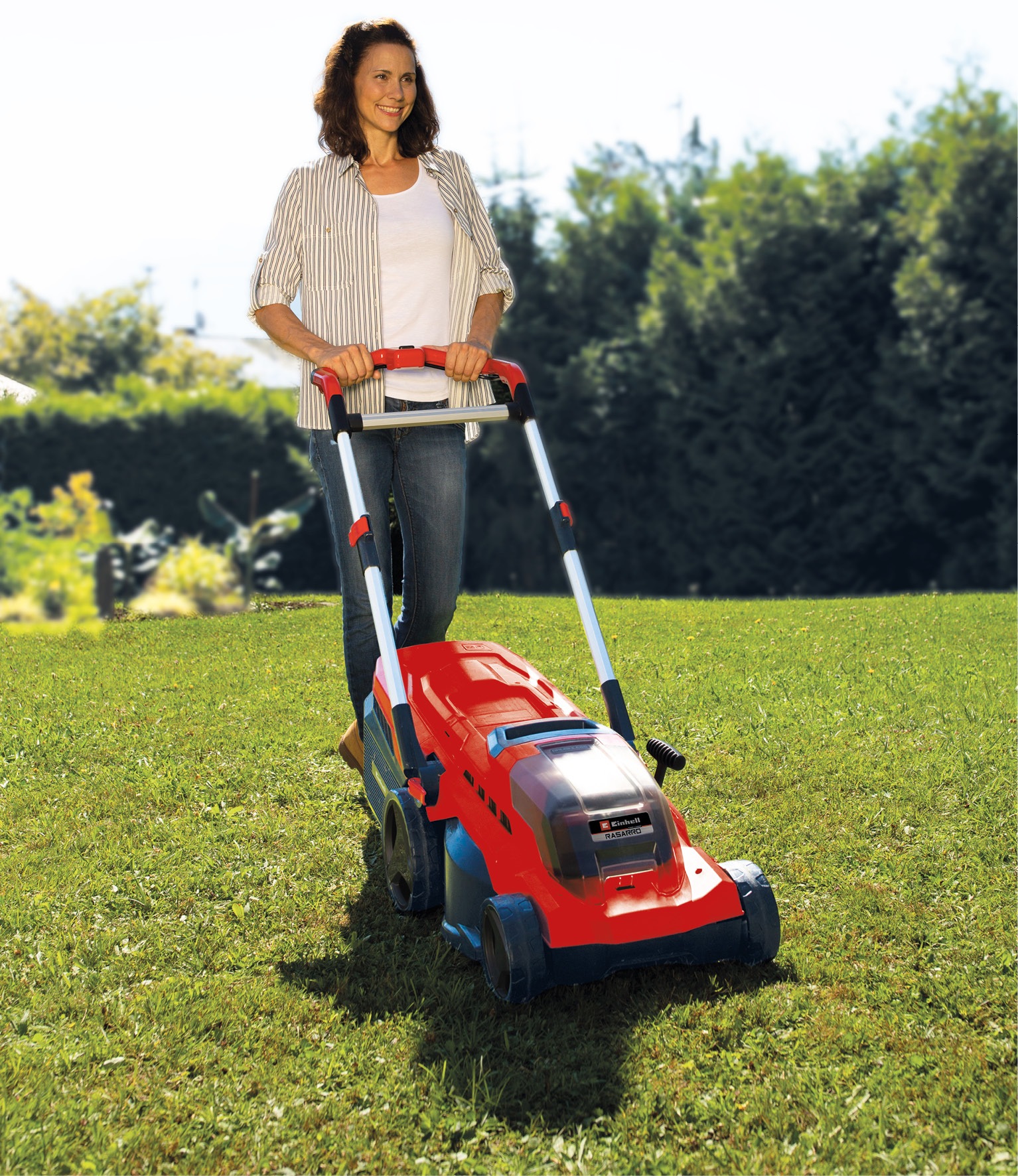 Einhell Akkurasenmäher »Einhell Akku-Rasenmäher RASARRO 36/38 Kit«