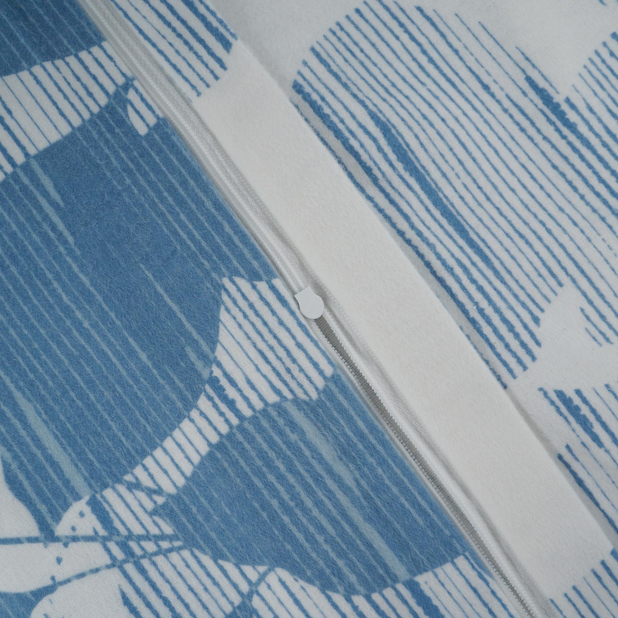 Florella Bettwäsche »»Barlin jeans« Flausch-Flanell,  100% Baumwolle«