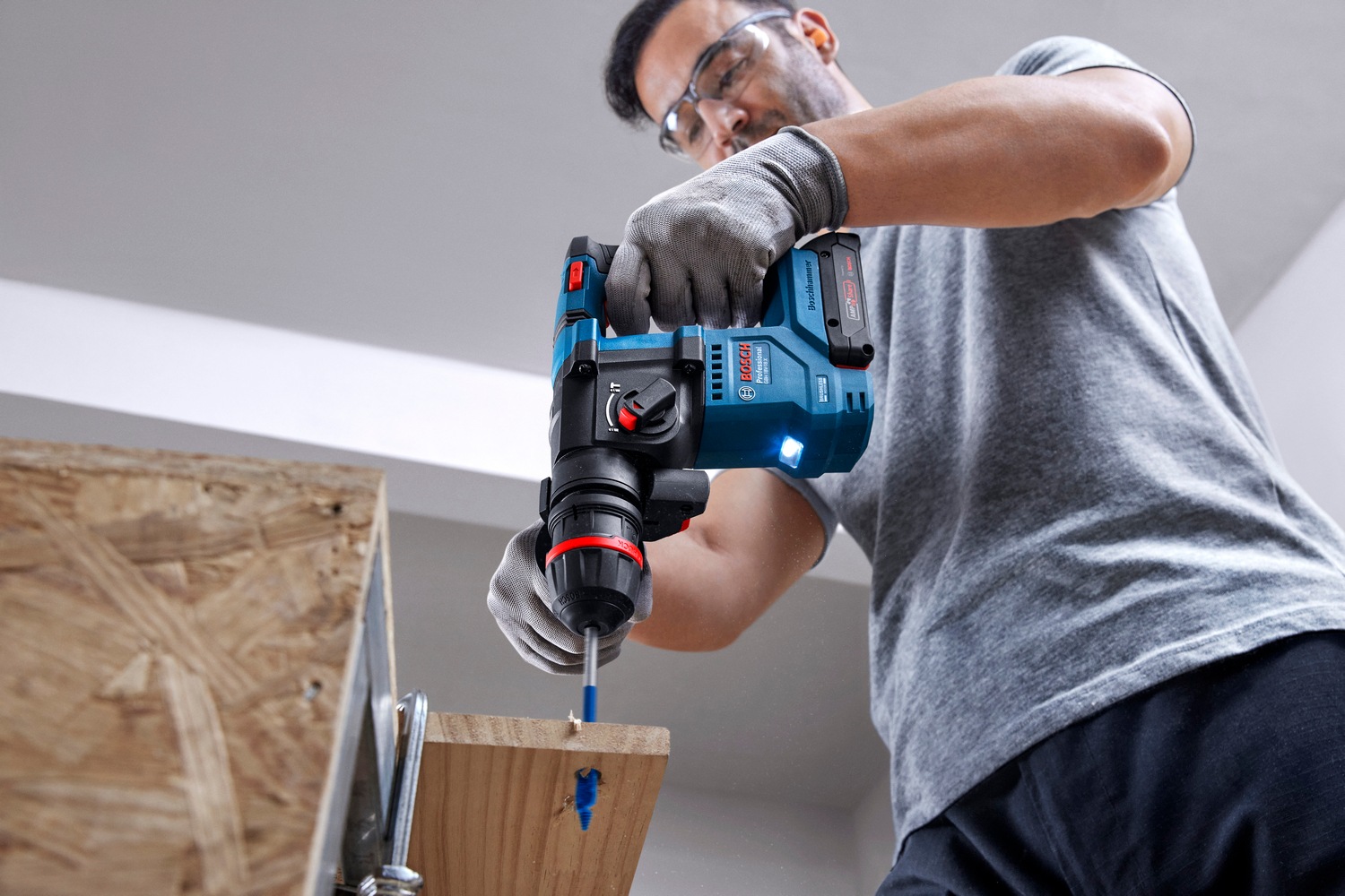 Bosch Professional Akku-Bohrhammer »GBH 18V-18 X«, mit ONECHUCK, ohne Akku und Ladegerät