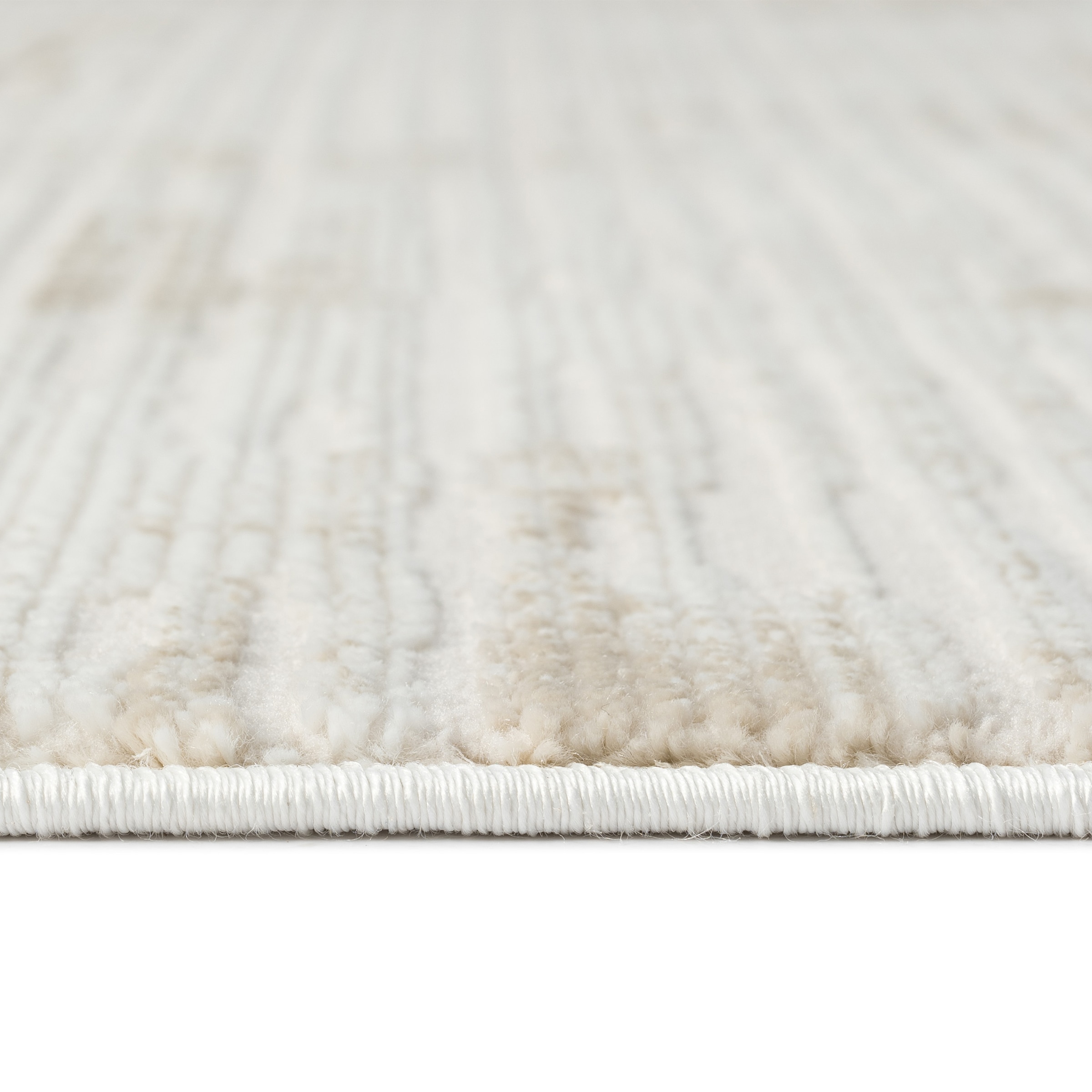 Sehrazat Teppich »Nora 5500 , auch als Läufer« rechteckig 10 mm Höhe Kurzflor, grafisches Hoch Tief  Muster, Wohnzimmer