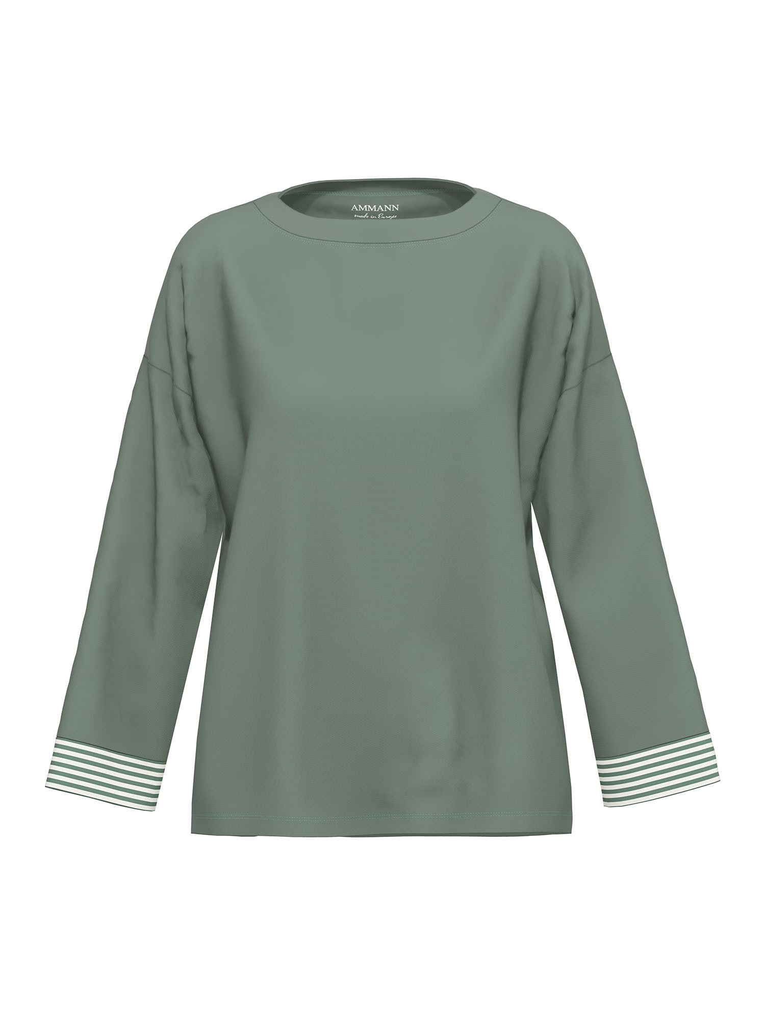 Ammann Schlafanzug »Damen langarm Shirt, lange Hose Night & Relax« 1 Stk.