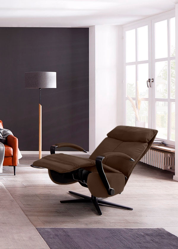 W.SCHILLIG Relaxsessel »rumbaa« wahlweise mit Doppelmotor, in Größen S, M & L, mit 5-Sternfuß