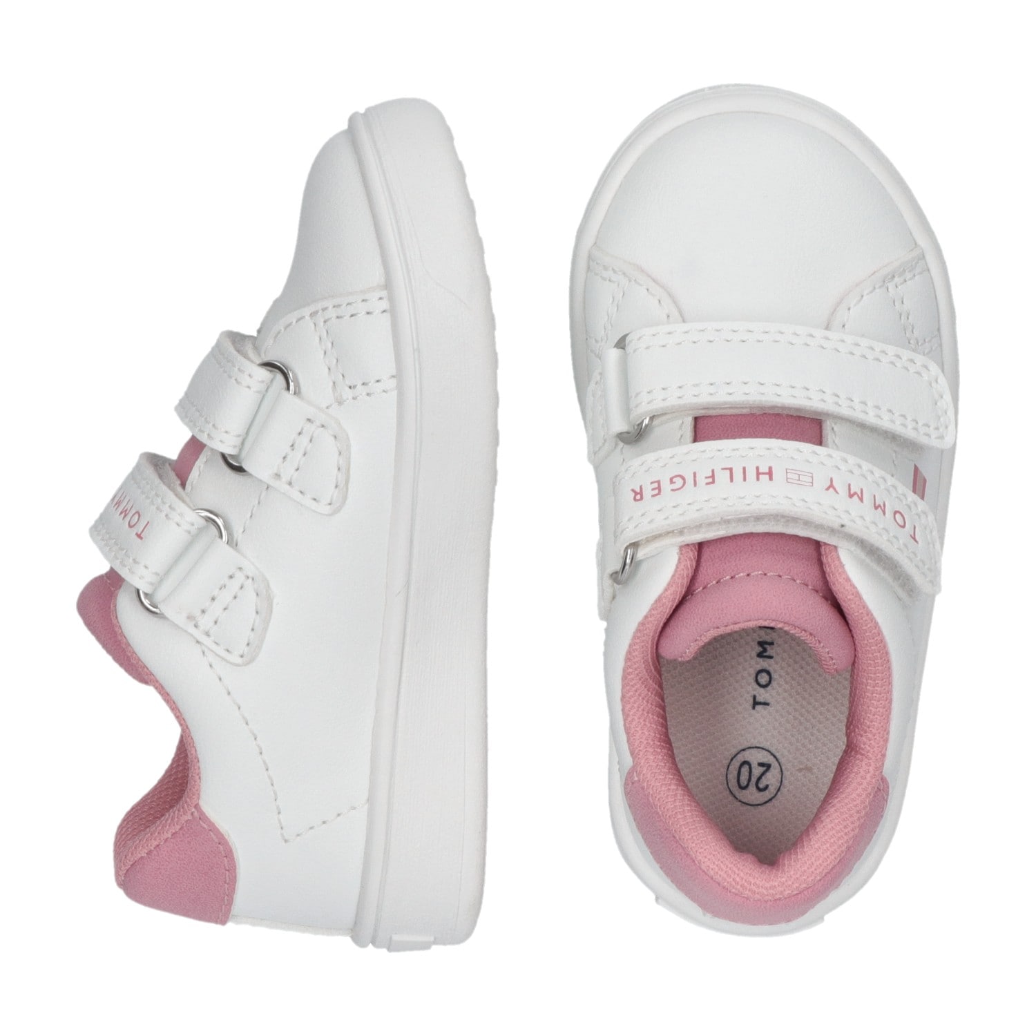 Tommy Hilfiger Sneaker  Klettschuh, Freizeitschuh mit Logoverzierung