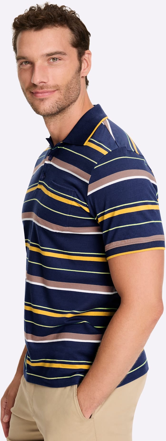 Marco Donati Kurzarmshirt »Kurzarm-Poloshirt« 1 tlg.