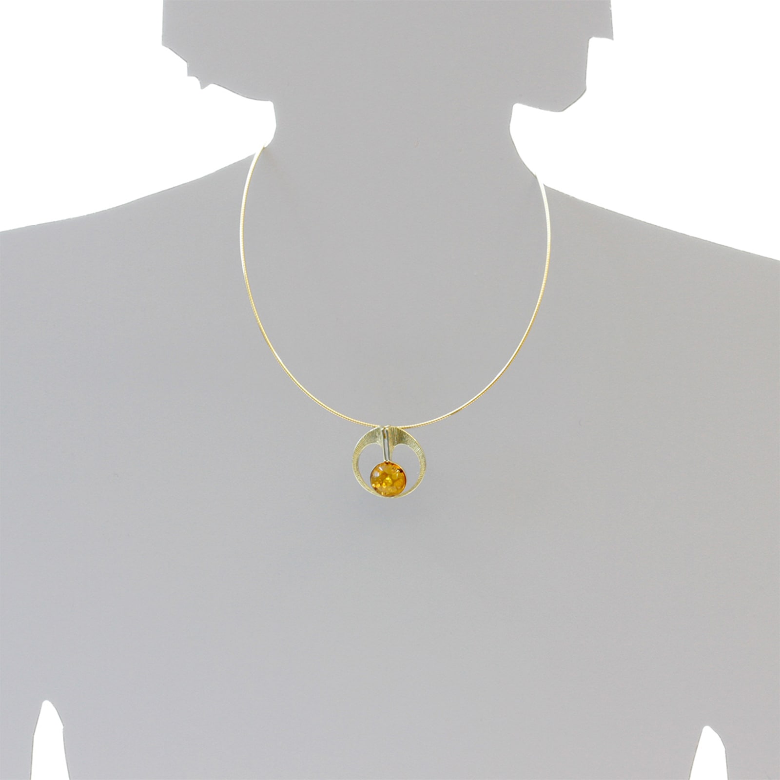 OSTSEE-SCHMUCK Kettenanhänger »- Gleiter-Torid - Gold 333/000 - Bernstein«