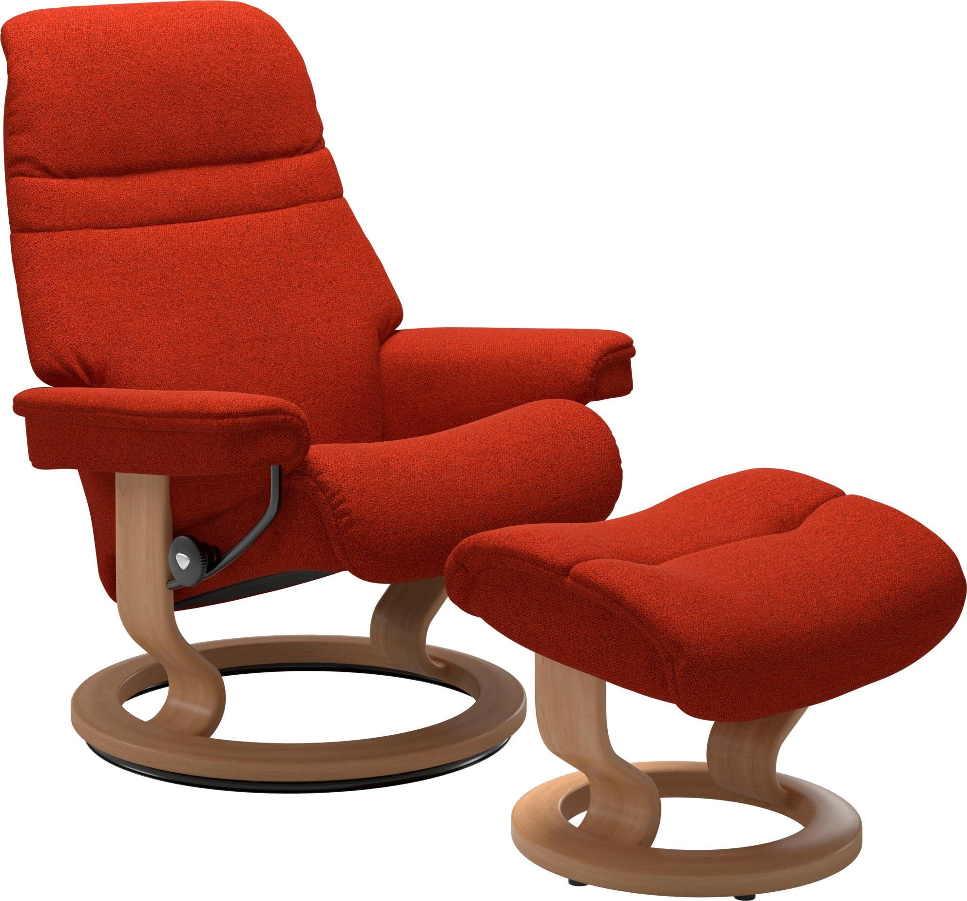 »Sunrise«, Eiche Shop Größe Online Stressless® M, Classic Relaxsessel OTTO Base, mit Gestell