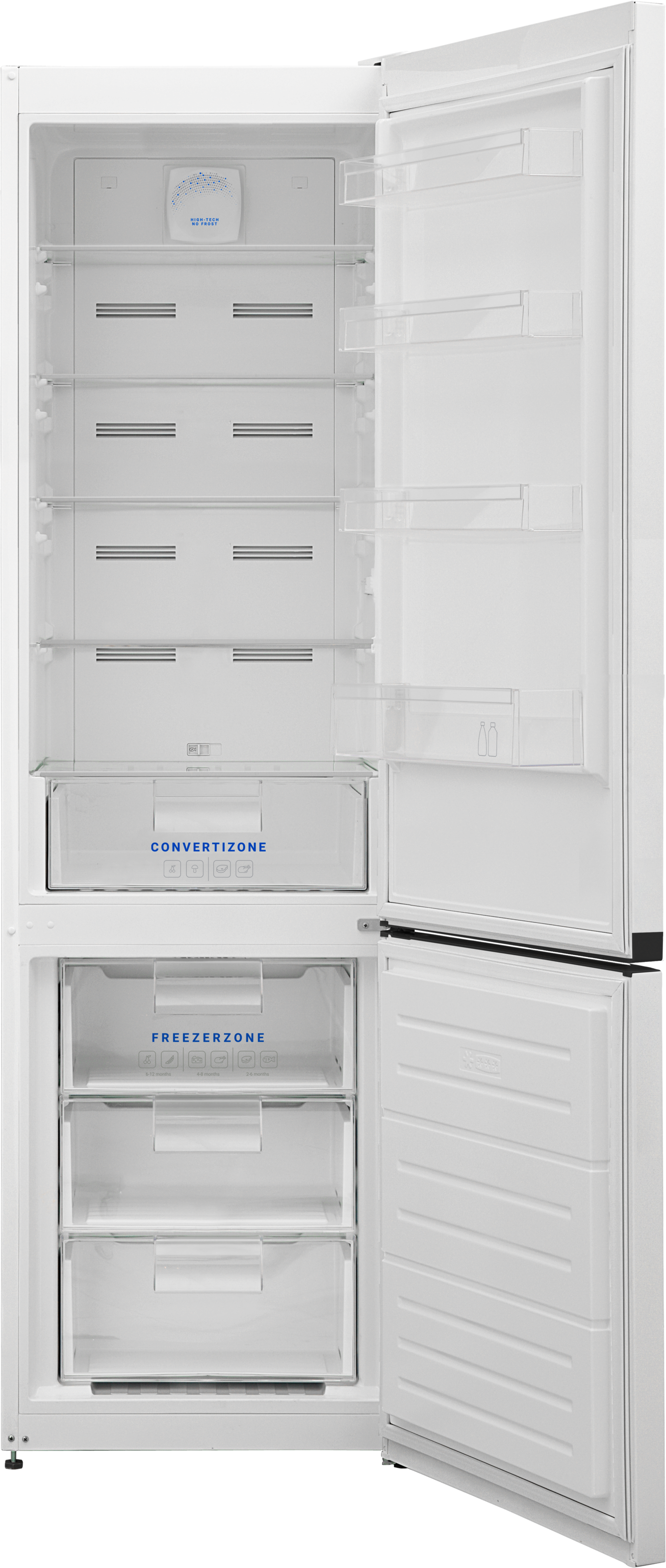 Daewoo Kühl-/Gefrierkombination »CKM0389CWRA0-EU« 201 cm hoch 59,5 cm breit