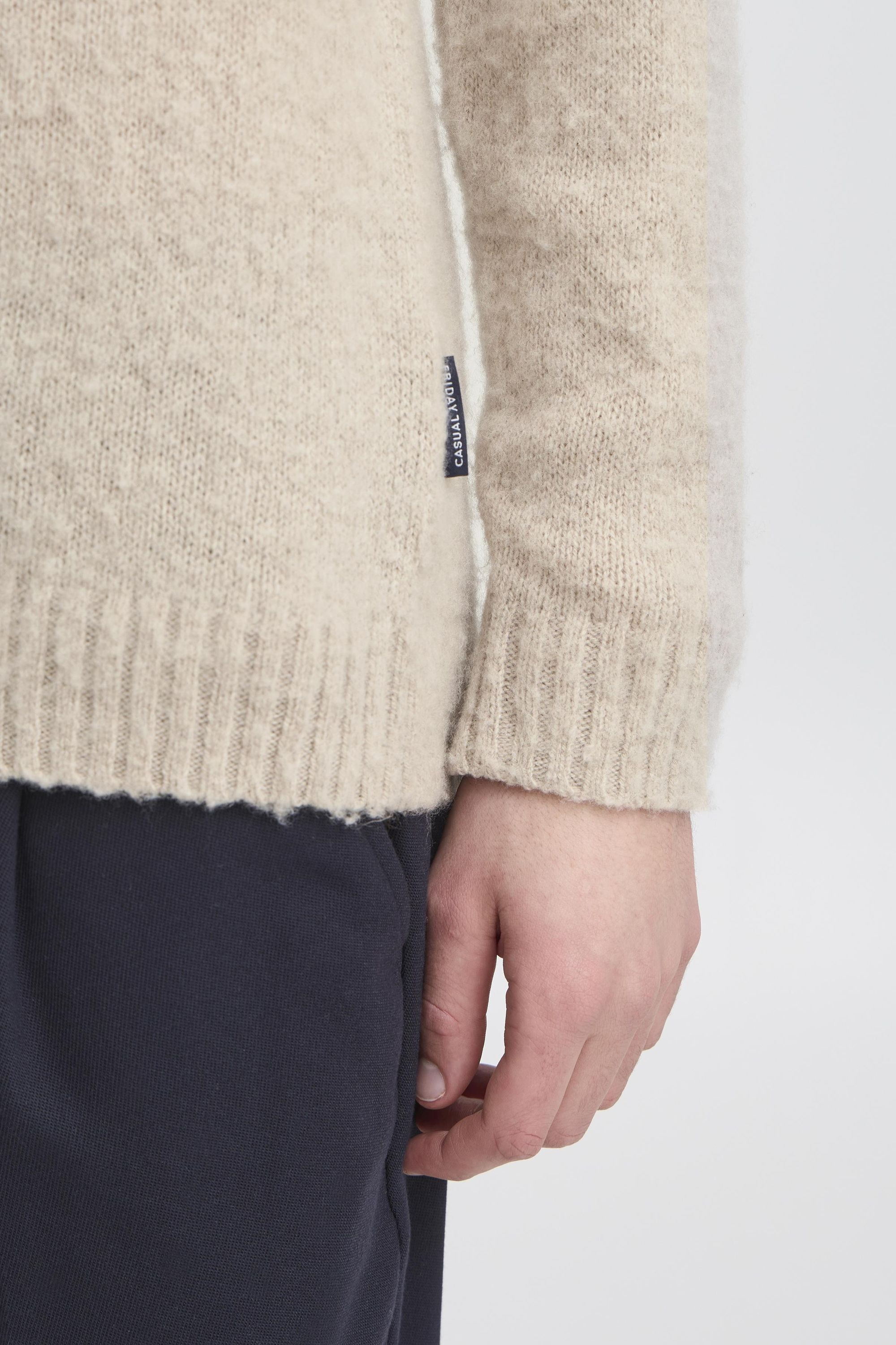 Casual Friday Strickfleece-Pullover »Strickpullover CFBERT«
