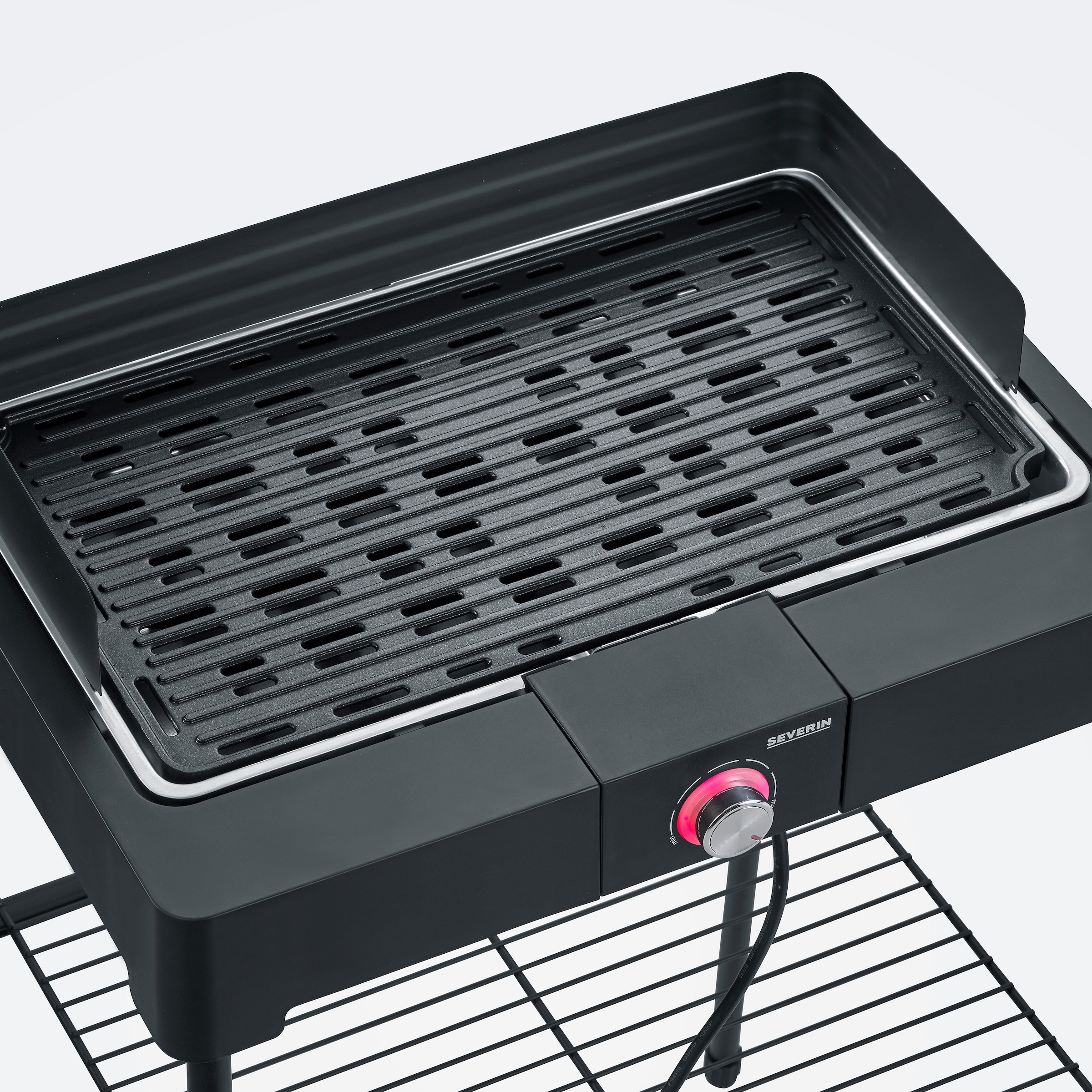 Severin Standgrill »PG 8568«, 2200 W, Elektrogrill mit Grillplatte, als Stand- oder Tischgrill nutzbar