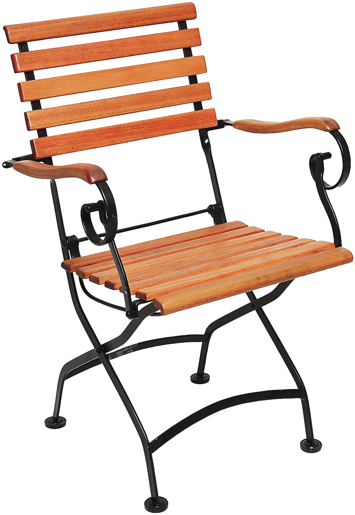 MERXX Garten-Essgruppe »Schloßgarten« 5 Stk. tlg. 4 Klappsessel mit Tisch