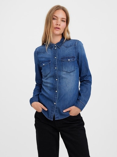 Jeansbluse ▻ günstig Damen shoppen