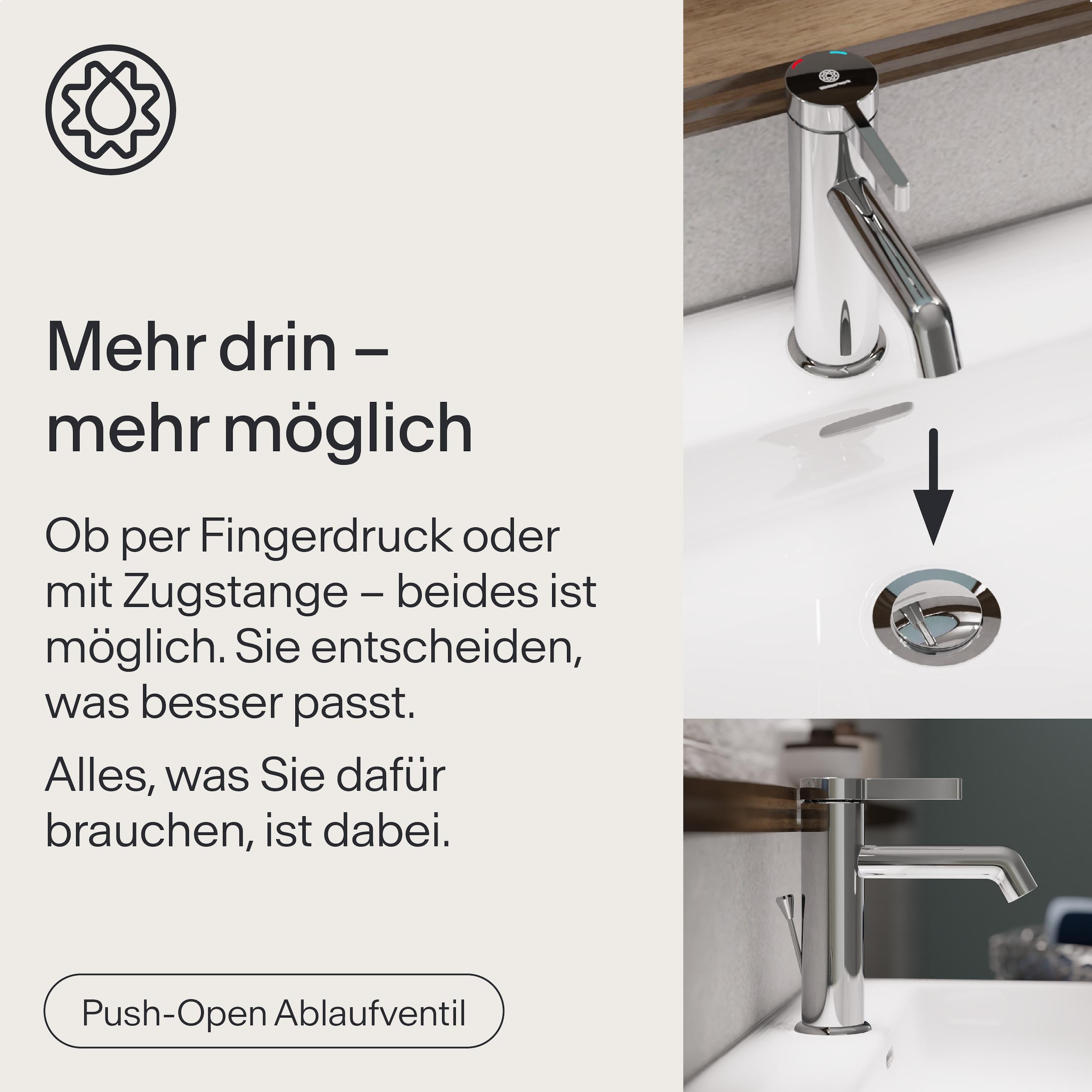 WASSERWERK Waschtischarmatur »WT 11« inkl. Popup, wassersparend