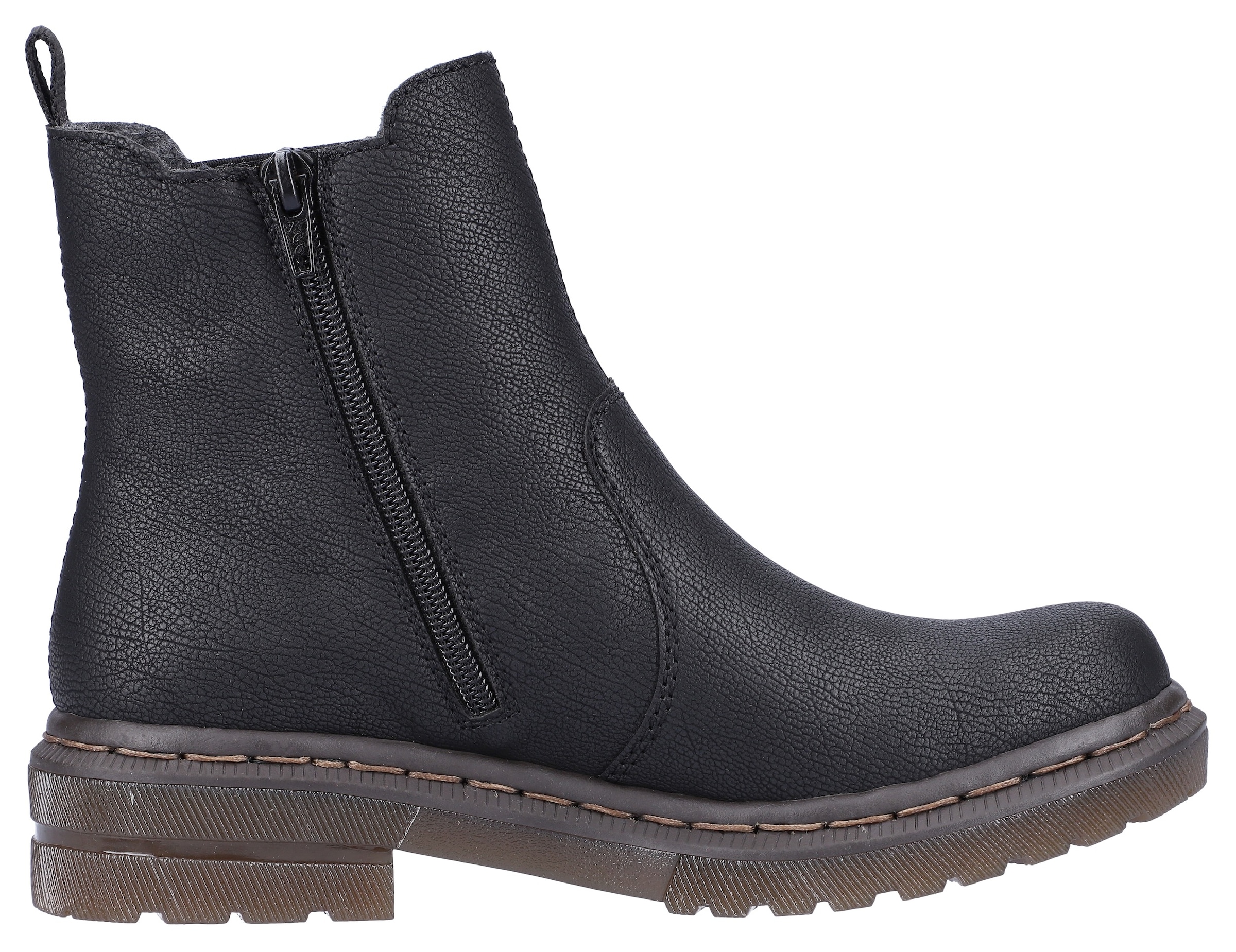 Rieker Chelseaboots, mit Logoschriftzug am Stretcheinsatz