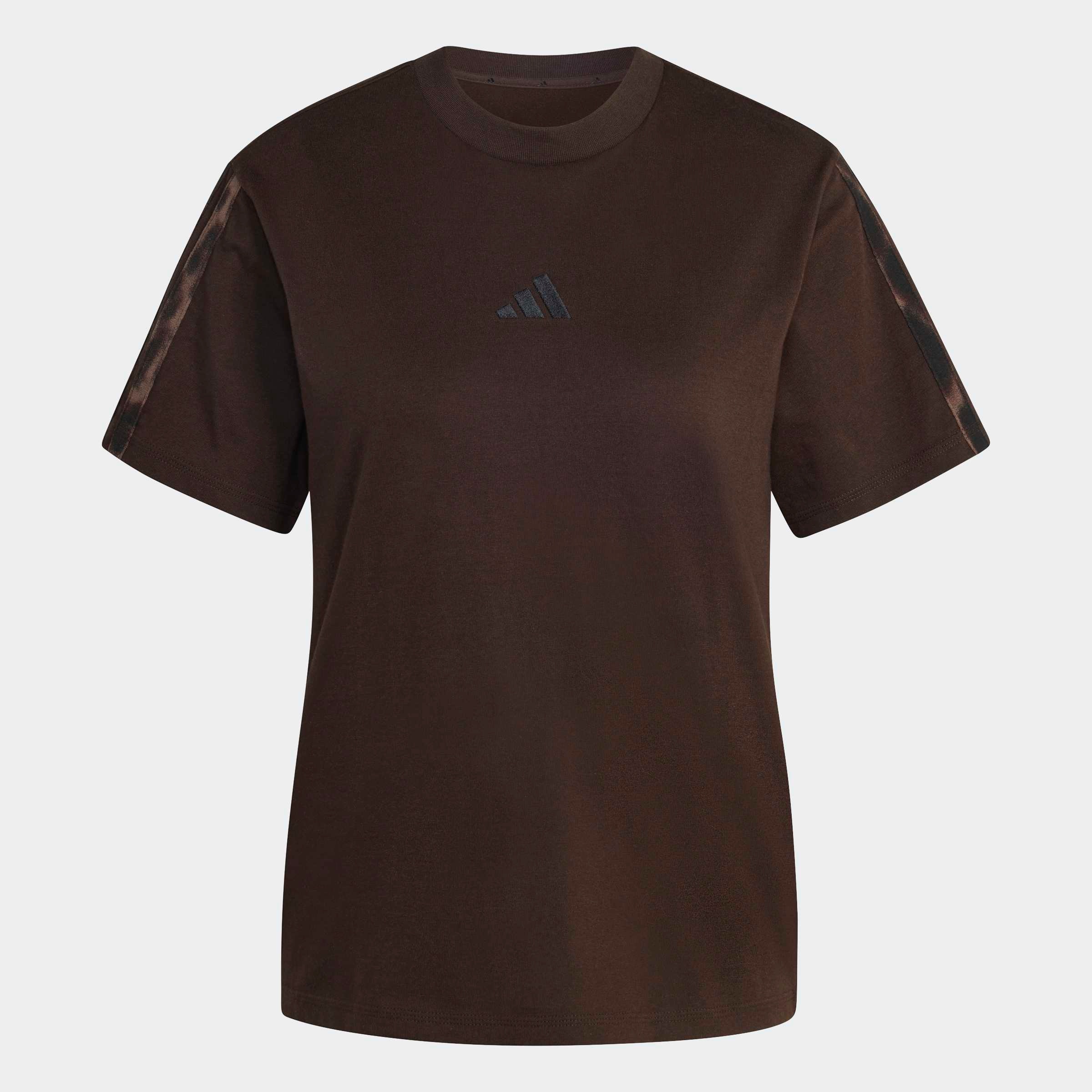 adidas Sportswear T-Shirt »SEASONAL ESSENTIALS LEOPARDENPRINT MIT 3-STREIFEN«
