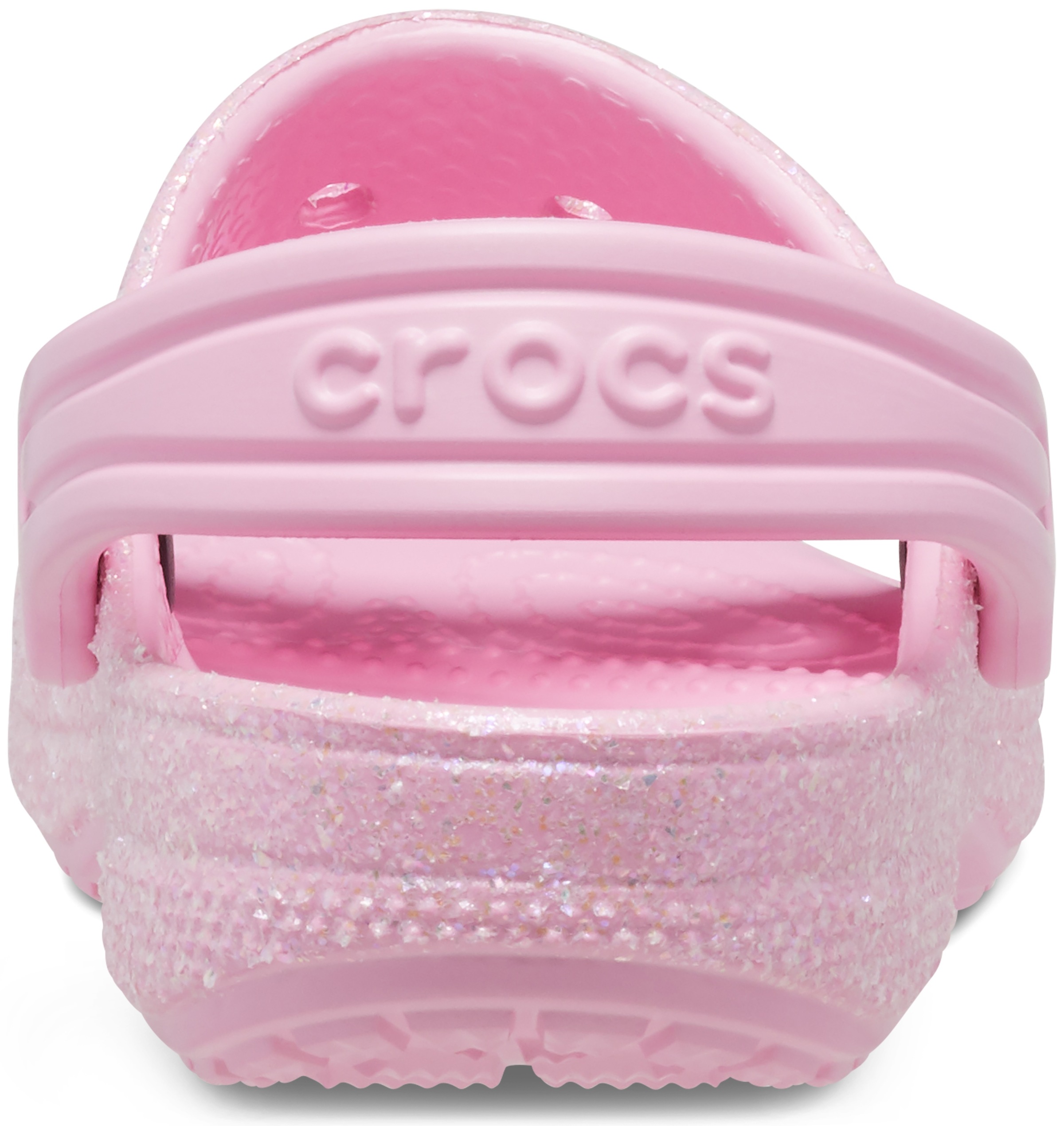Crocs Badesandale »Classic Crocs Glitter Sandal T«, mit allover Glitzer