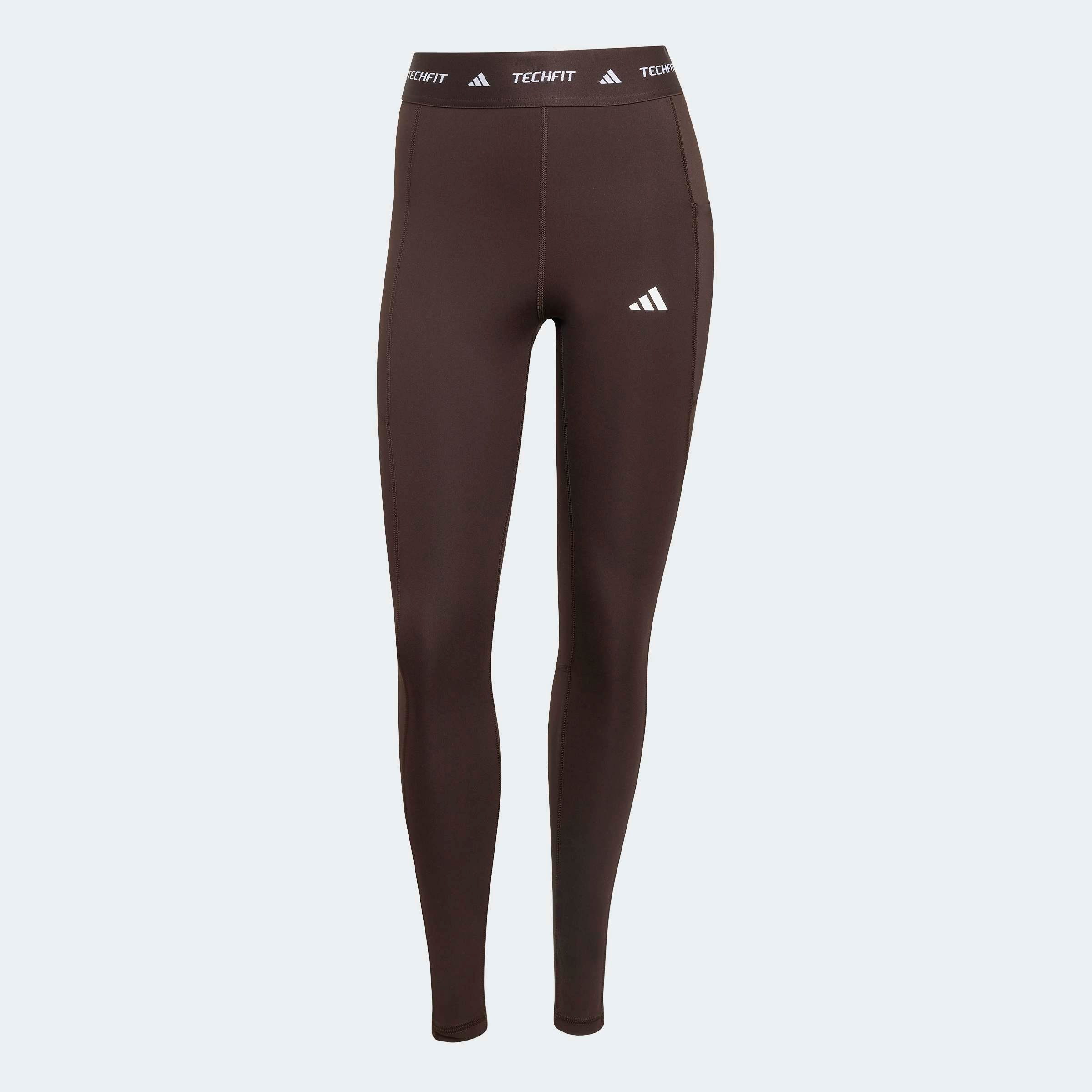 adidas Performance Trainingstights »TECHFIT STASH POCKET FULL-LENGTH LEGGINGS«  sportlicher Stil, für Workout, aus Polyester und Elasthan