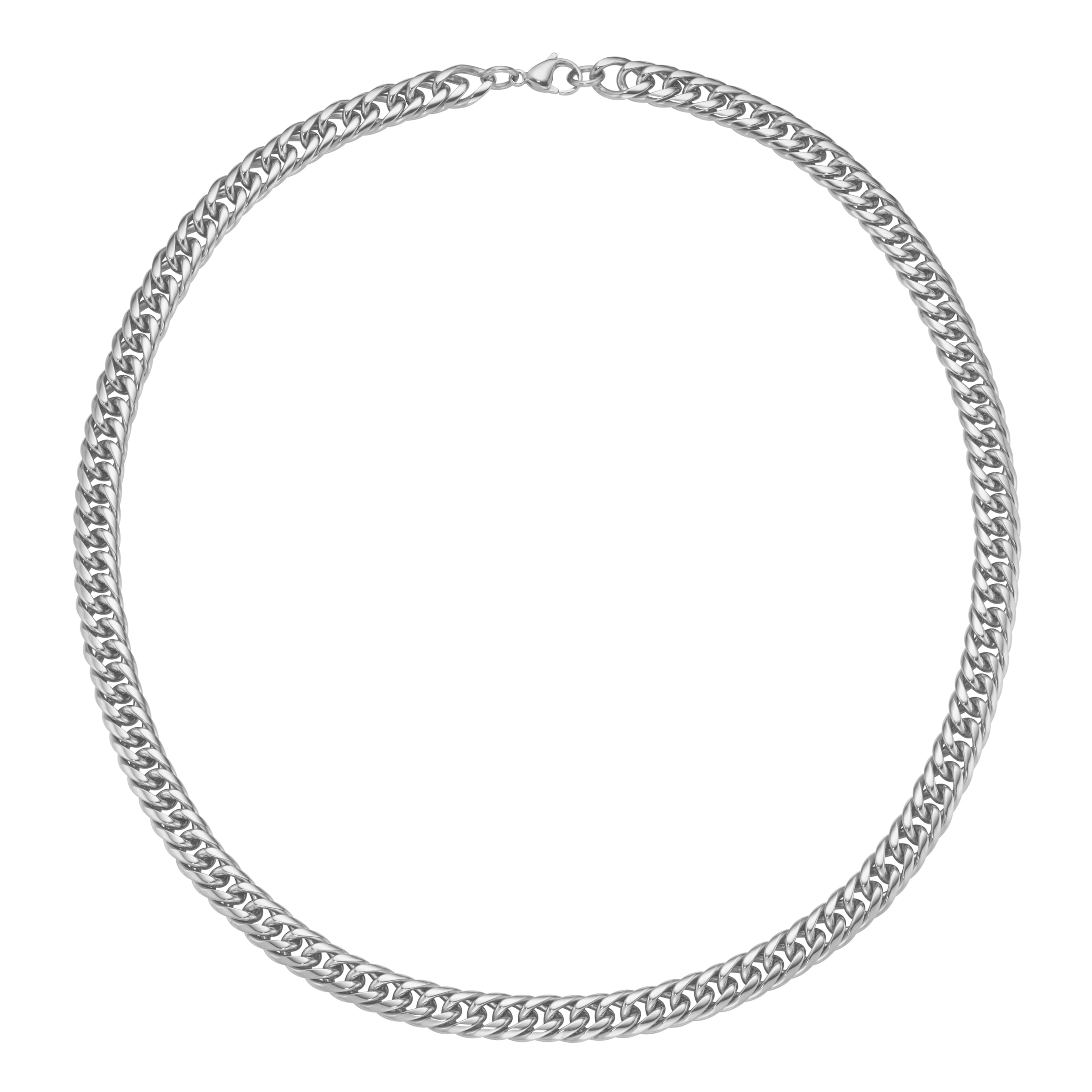 Firetti Panzerkette »Schmuck Geschenk Edelstahl Halsschmuck Halskette 9,6 mm breit«