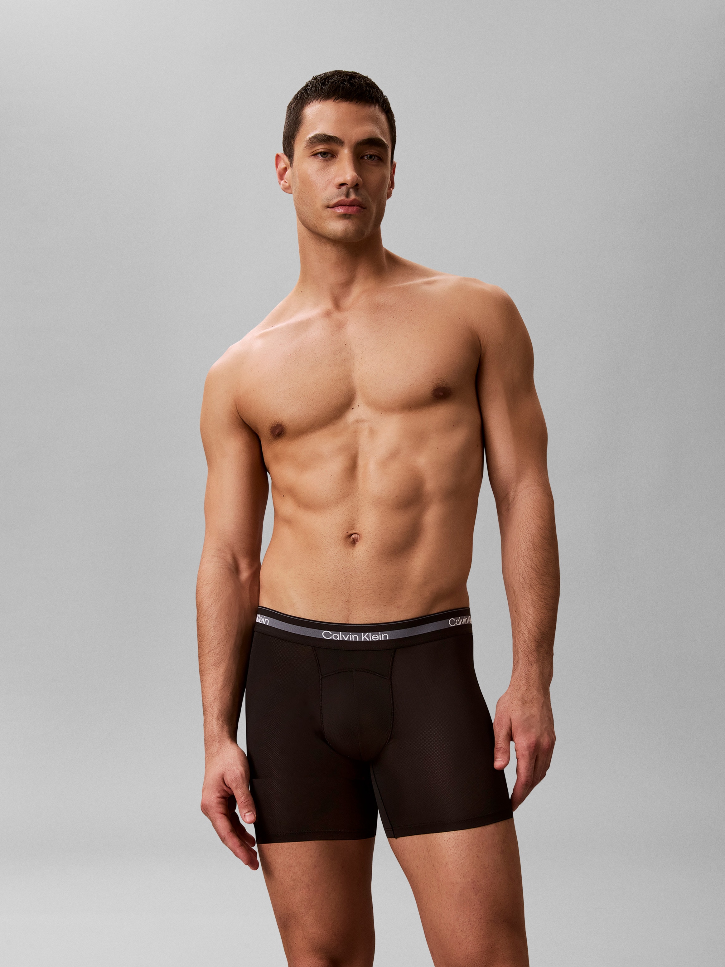 Calvin Klein Underwear Boxershorts Packung, 3er-Pack, 3 Stk. Körpernahe Passform mit elastischem Bund
