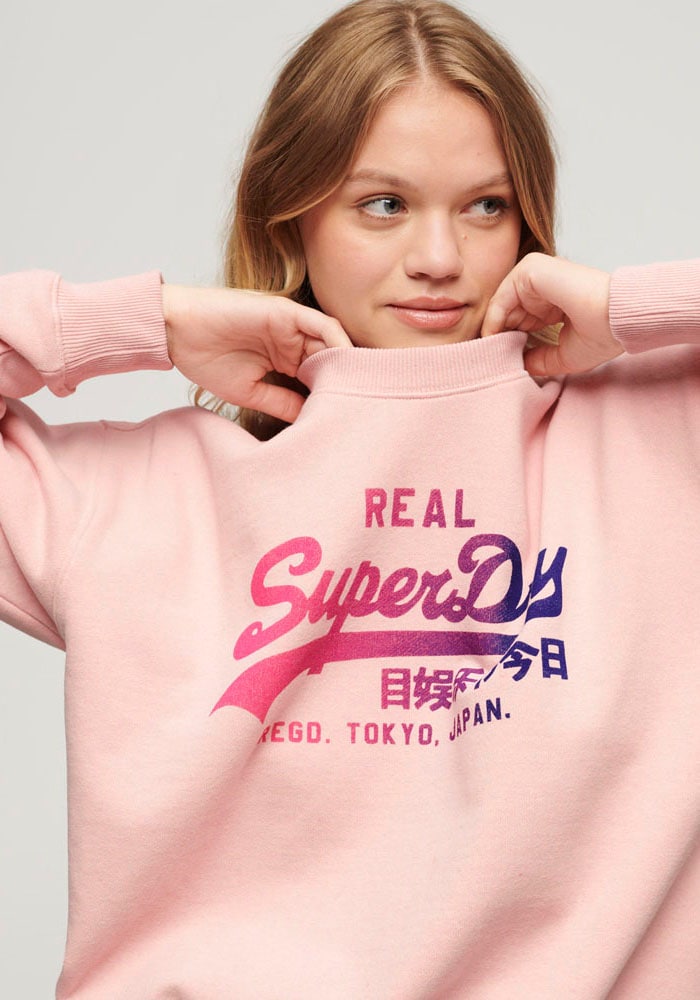 Superdry Sweatshirt »TONAL VL GRAPHIC SWEATSHIRT« bei OTTOversand