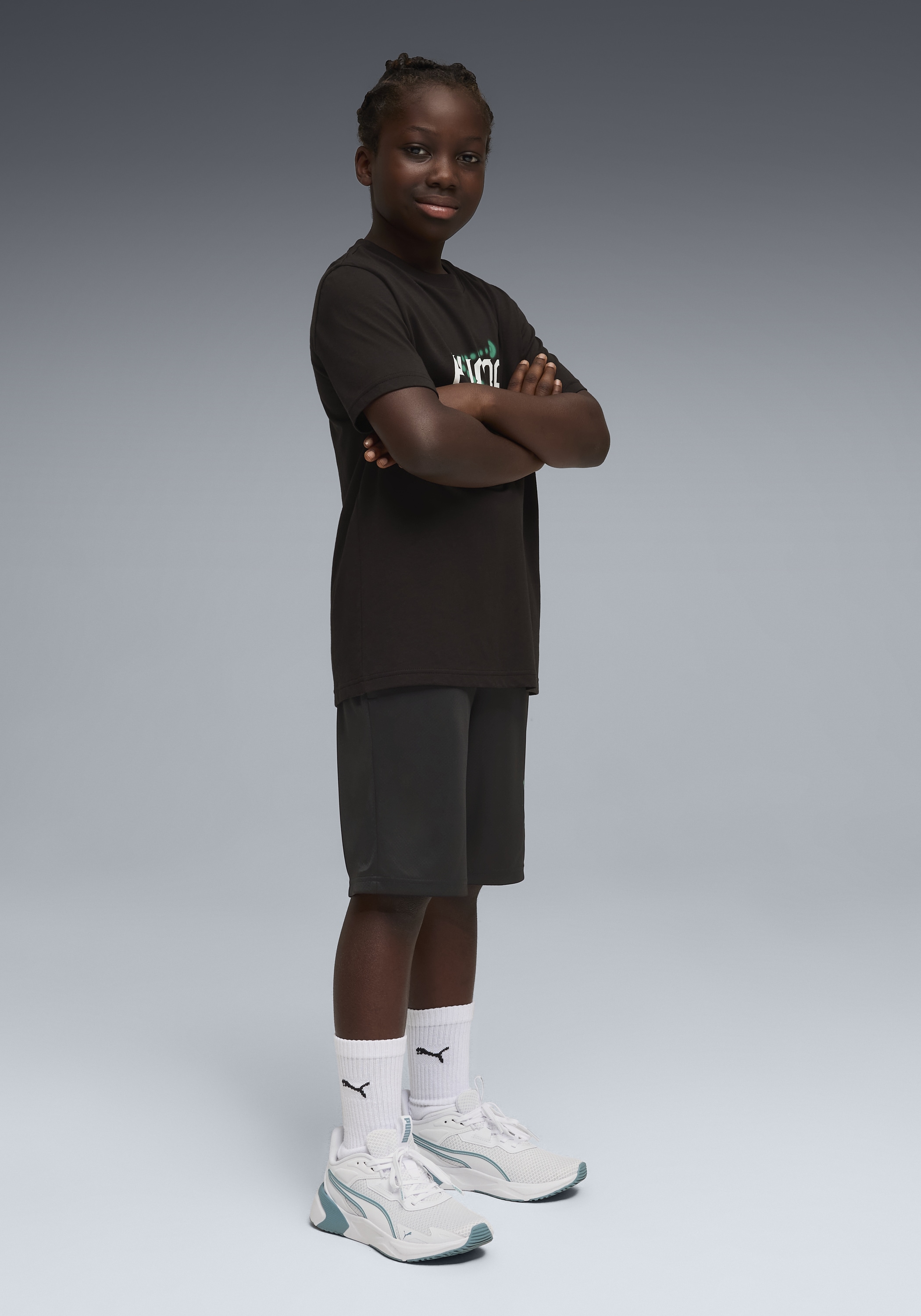 PUMA Trainingsshorts »ACTIVE SPORTS POLY SHORTS B«  aus atmungsaktivem Material, mit DryCELL-Technologie, Regular Fit