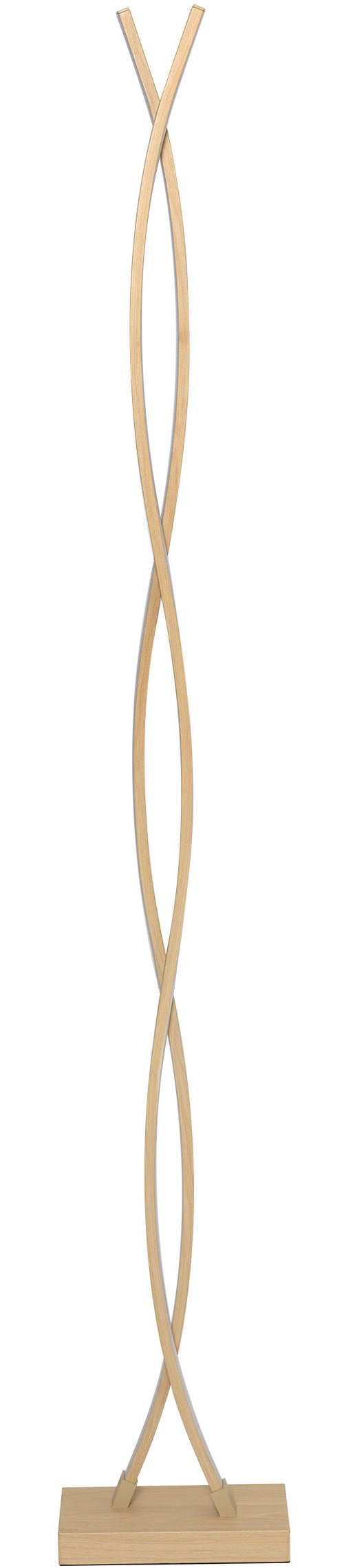 EGLO Stehlampe »LASANA 4 Stehlampe - Stahl, Alu - LED - 36W - IP20« LED-Modul 1 Stk. Warmweiß Standleuchte, Leselampe, Wohzimmer, Schlafzimmer, L23 x B11 x H143 cm