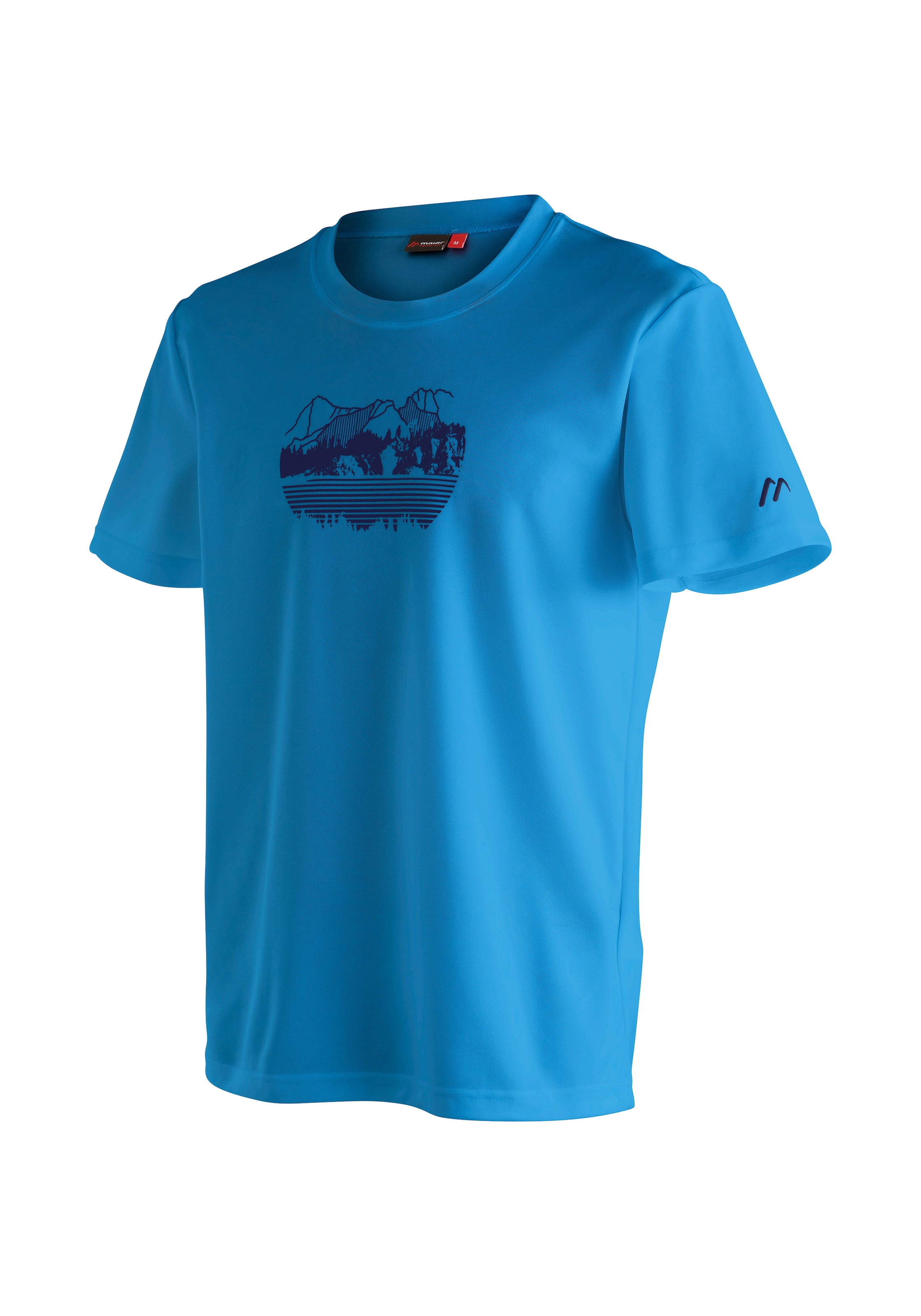 Maier Sports Funktionsshirt »Walter Print«, Funktionales, komfortables T- Shirt mit idealer Passform online shoppen bei OTTO