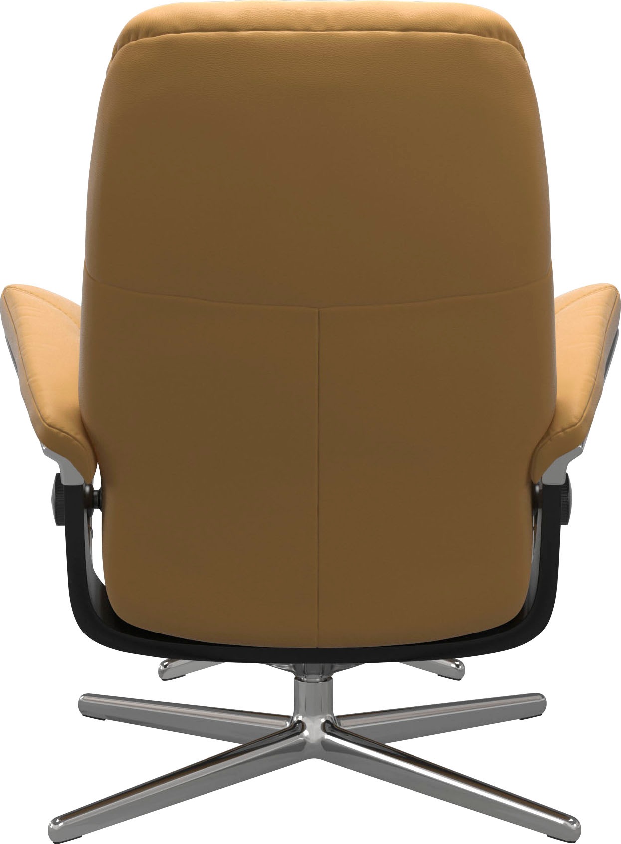 Stressless® Fußhocker »Consul«, mit Cross Base, Größe S, M & L, Holzakzent Schwarz