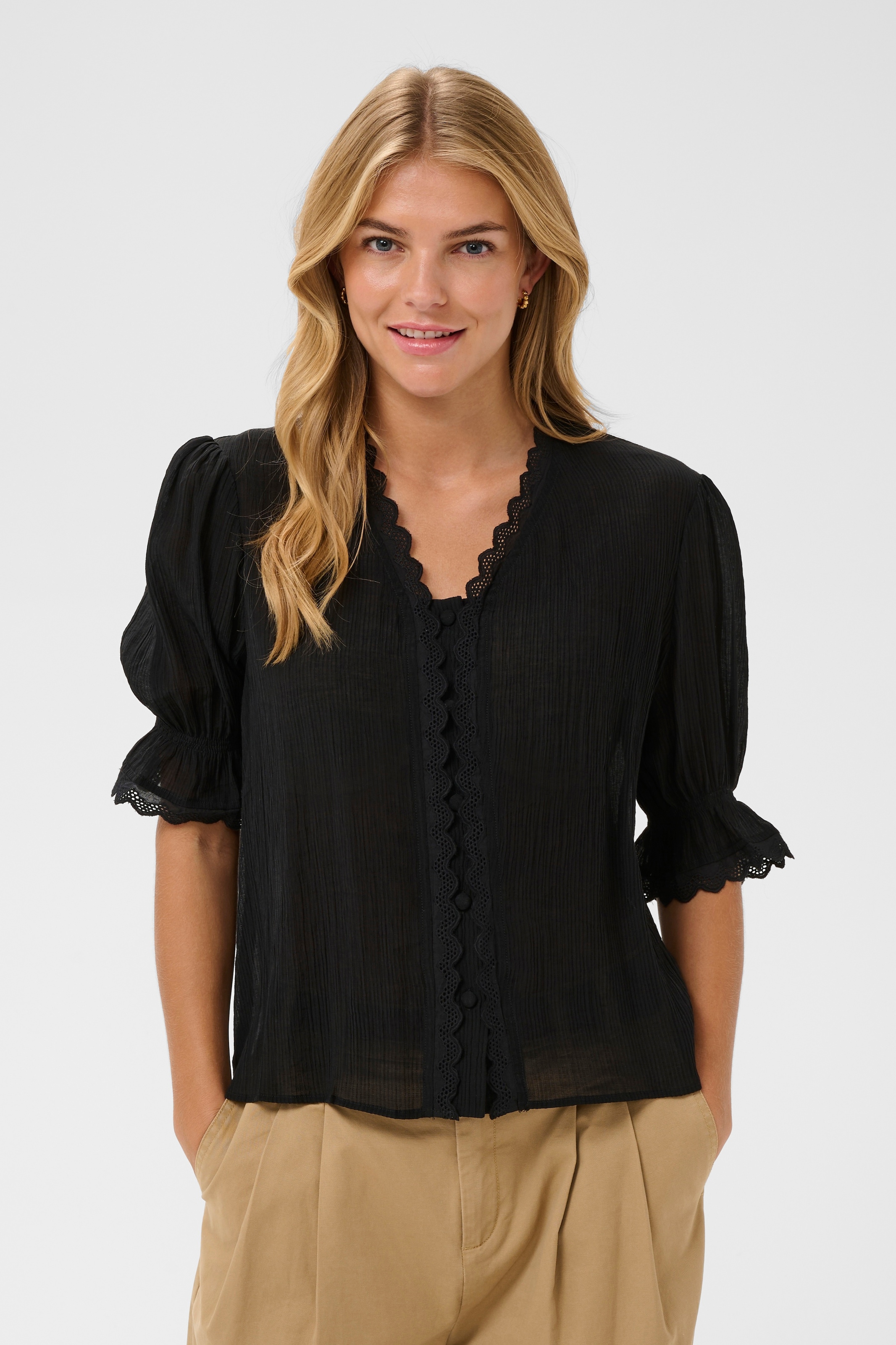 Saint Tropez Kurzarmbluse »KristelSZ Shirt«