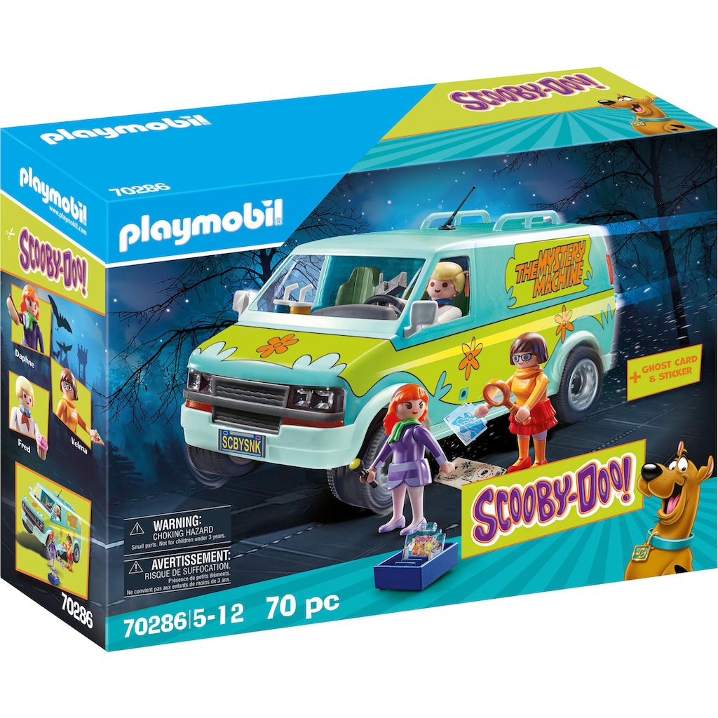 Playmobil® Konstruktions-Spielset »Mystery Machine (70286), SCOOBY-DOO!«, (70 St.), Made in Germany