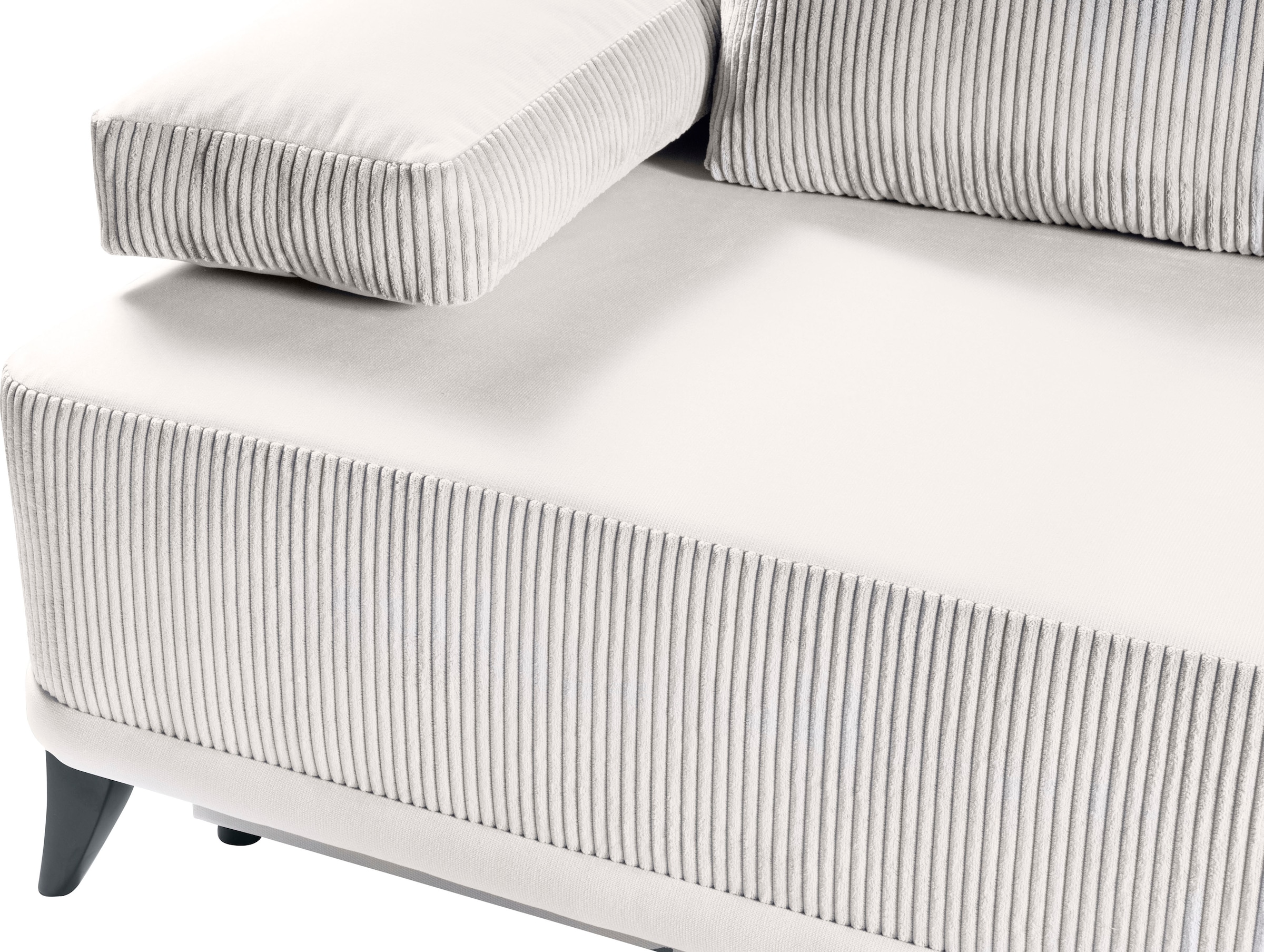 WERK2 Schlafsofa »Rosso«, 2-Sitzer Sofa und Schlafcouch mit Federkern & Bettkasten