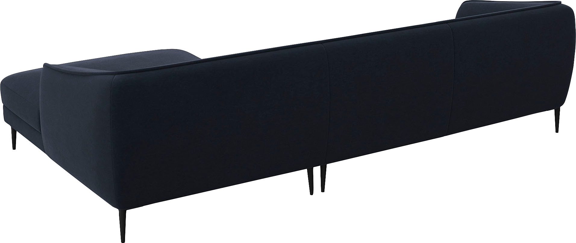 FLEXLUX Ecksofa »Belle Designsofa, L-Form, B/T 288/149 cm«, Skandinavisches Design, In hochwertiger Verarbeitung