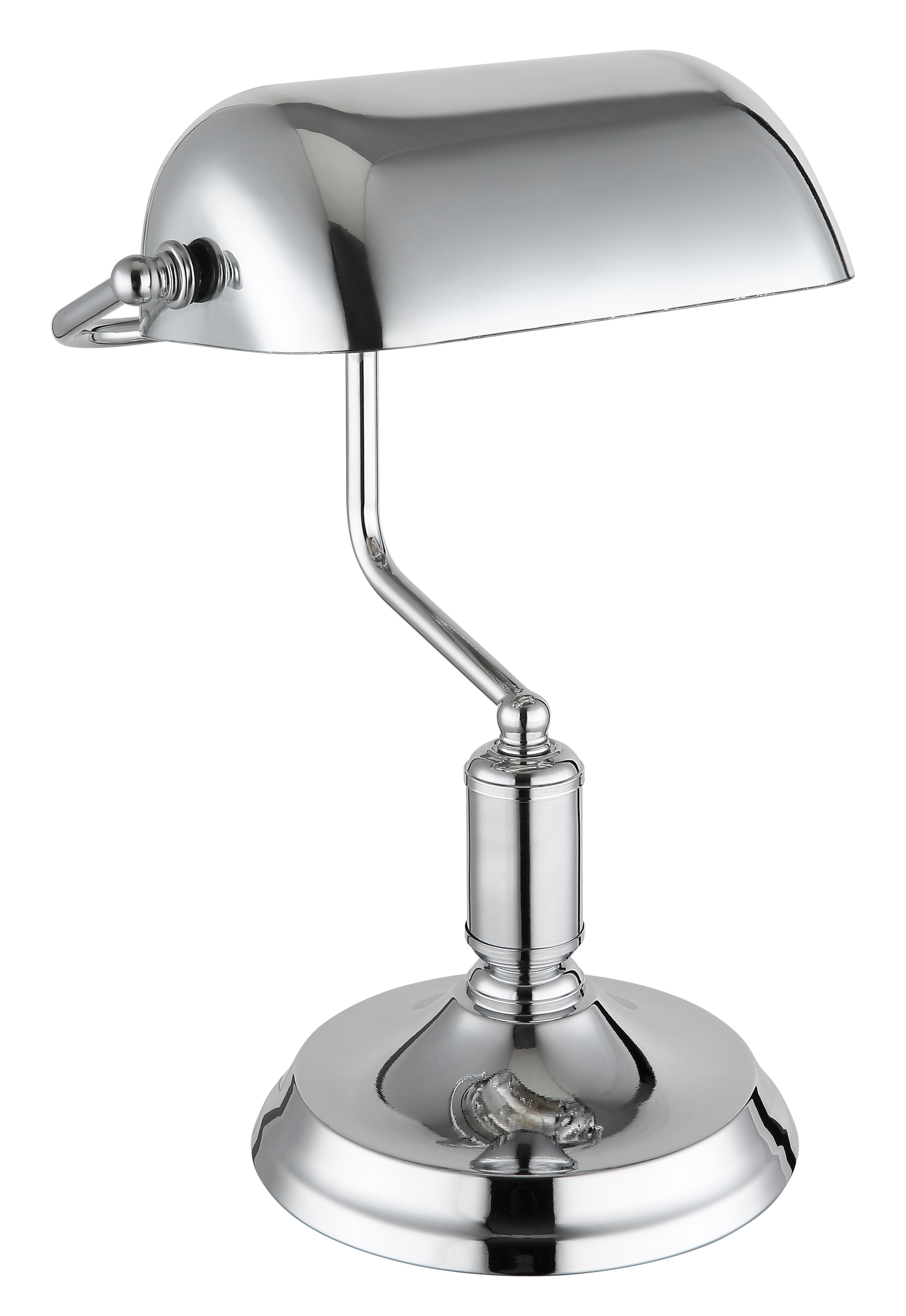 OTTO home Tischleuchte »Ellvi« E27 1 Stk. Wippschalter am Kabel, Bankerlampe,  Vintage