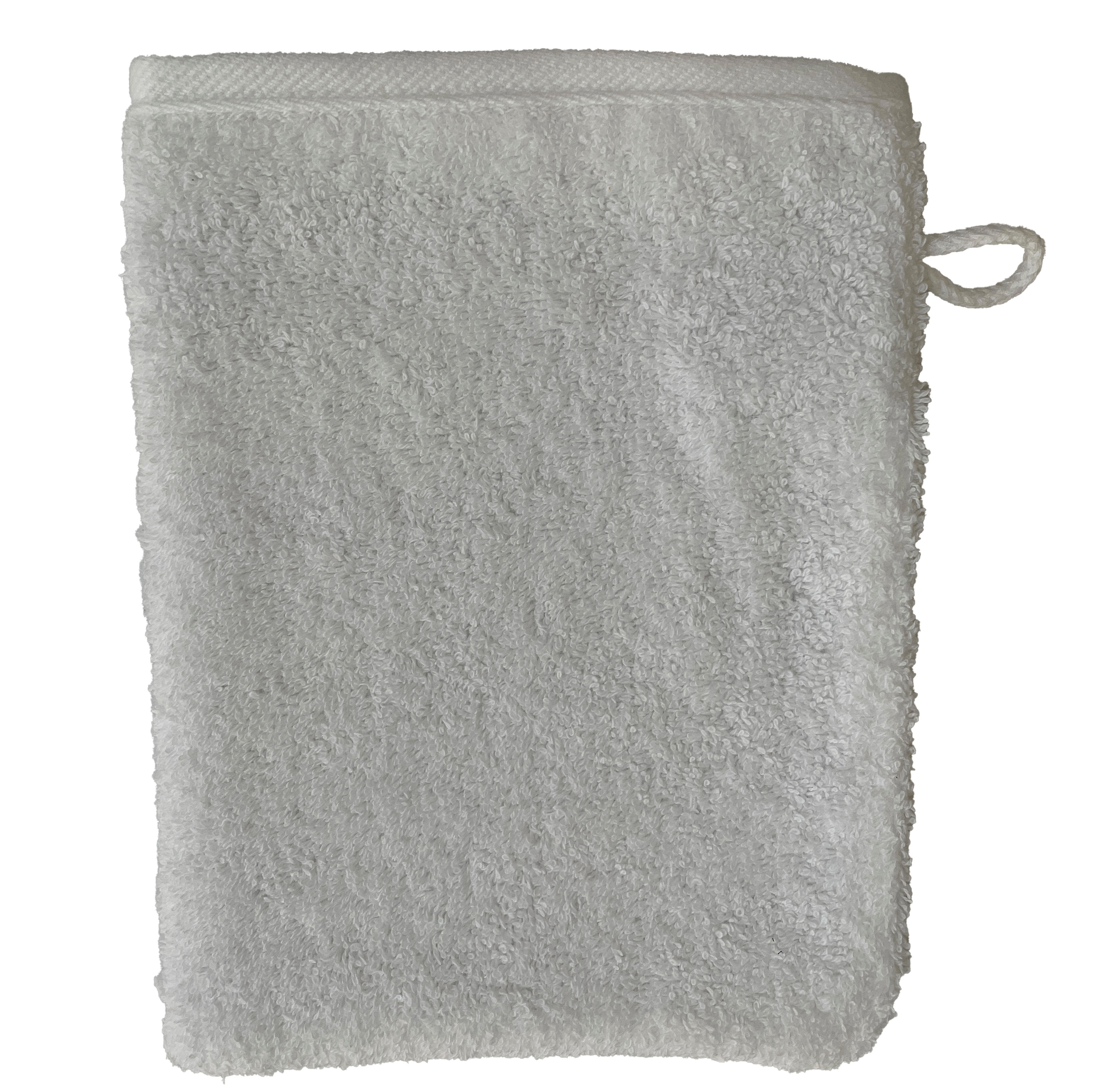 ROSS Waschhandschuh »Smaragd«, (Packung, 6 tlg., 6 Waschhandschuhe), 100% Baumwolle