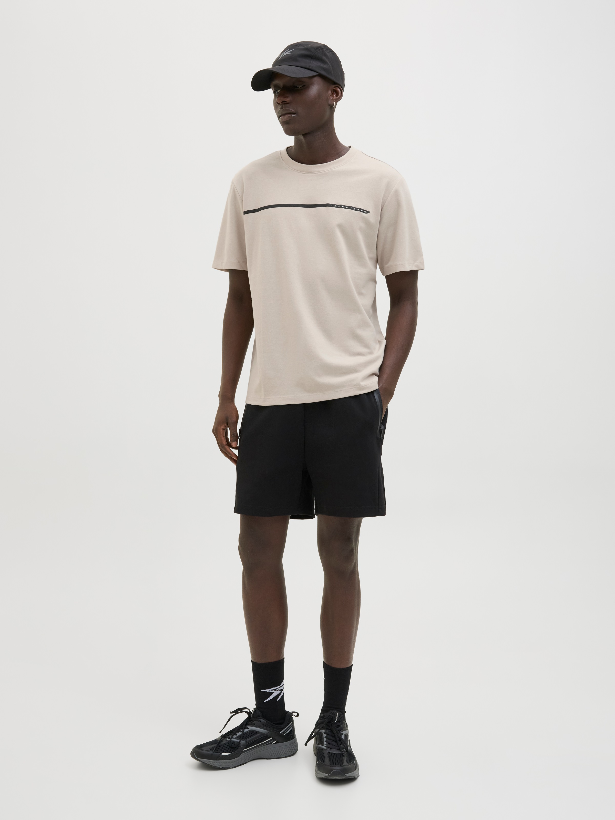 Jack & Jones T-Shirt »JCOFUSION FULL BRANDING TEE SS CREW NOOS«