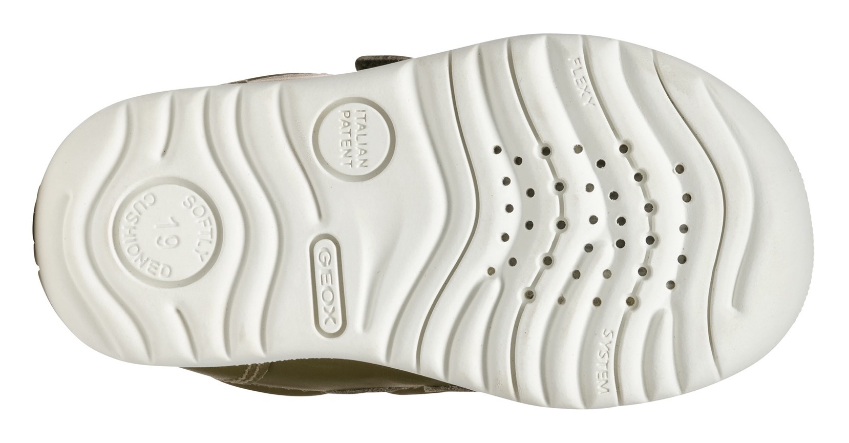 Geox Lauflernschuh »B MACCHIA BOY«, Babyschuh, Klettschuh, Sneaker für Laufanfänger