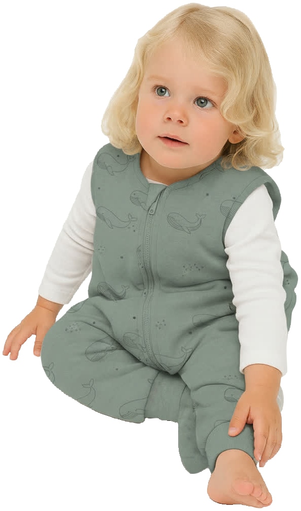 Fillikid Babyschlafsack »Sommerschlafsack mit Beinen« für den Sommer und Raumtemperatur über 24°