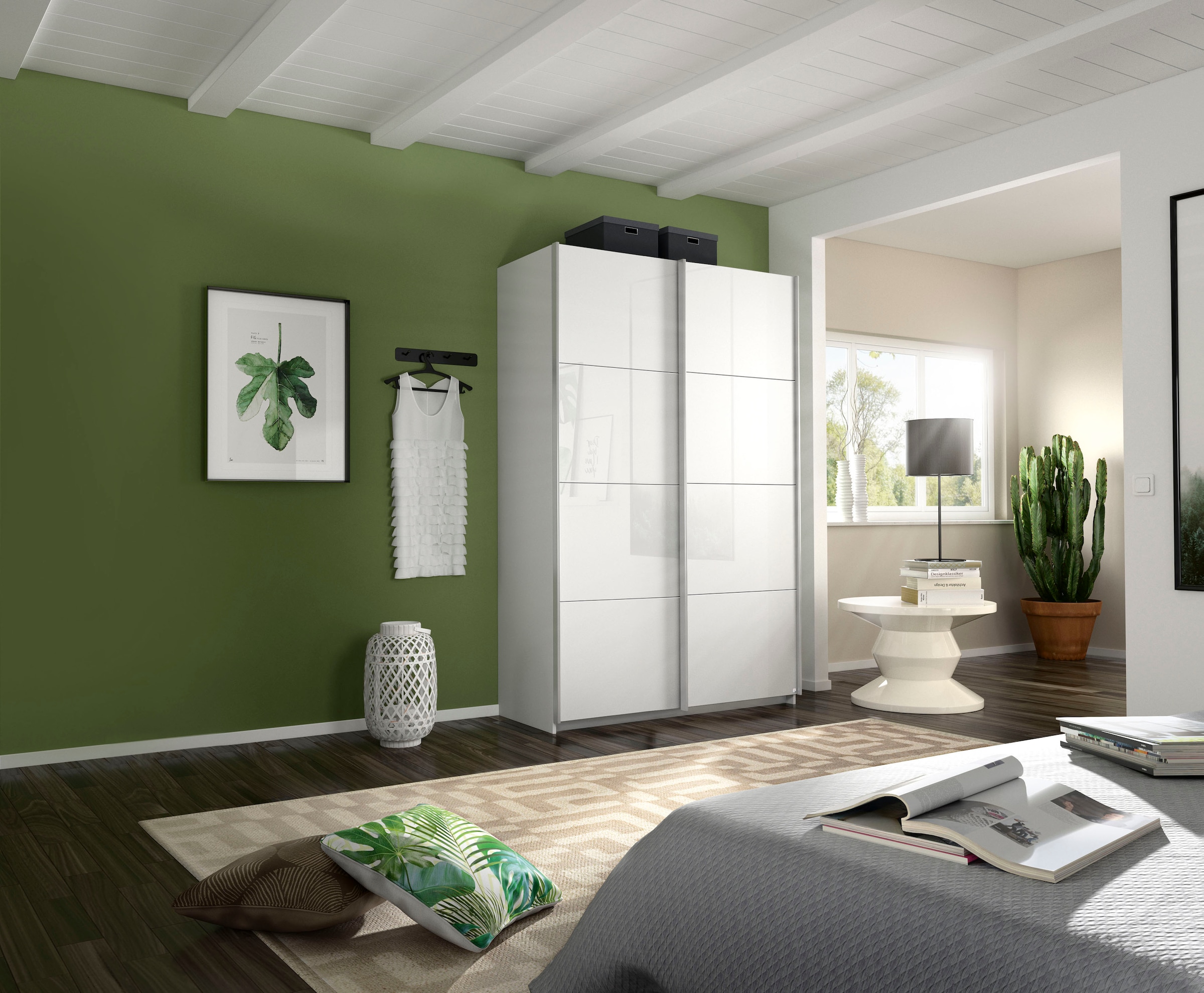 rauch Schwebetürenschrank »Imposa« mit Hochglanzfront