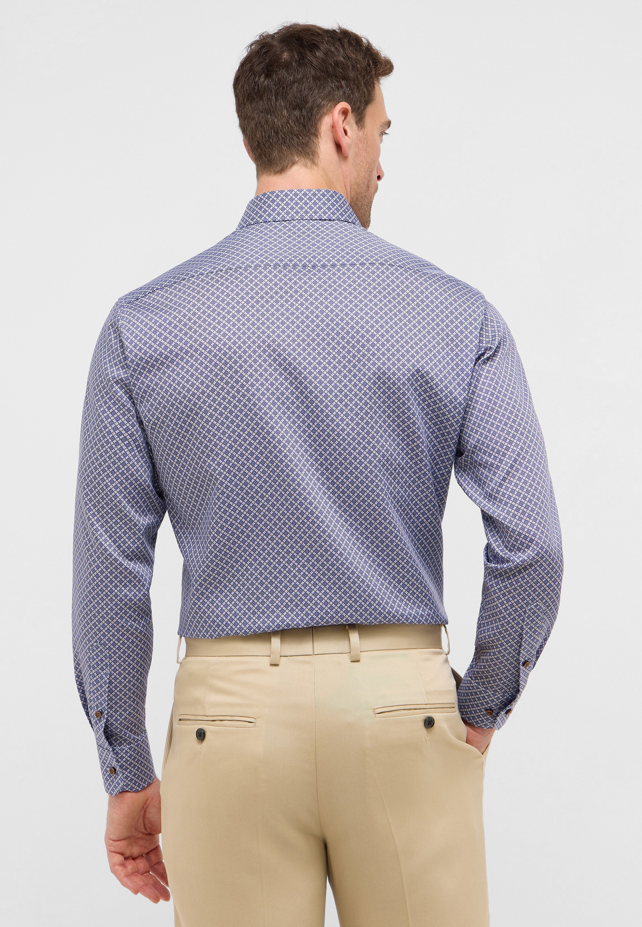 Eterna Langarmhemd »MODERN FIT«, NON IRON (bügelfrei)