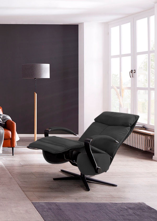 W.SCHILLIG Relaxsessel »rumbaa« wahlweise mit Doppelmotor, in Größen S, M & L, mit 5-Sternfuß