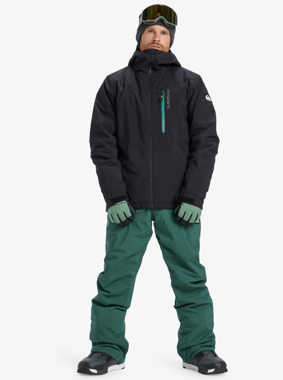 Quiksilver Skijacke »TITANO JK« für sportliche Aktivitäten, aus Polyester, sportlicher Stil