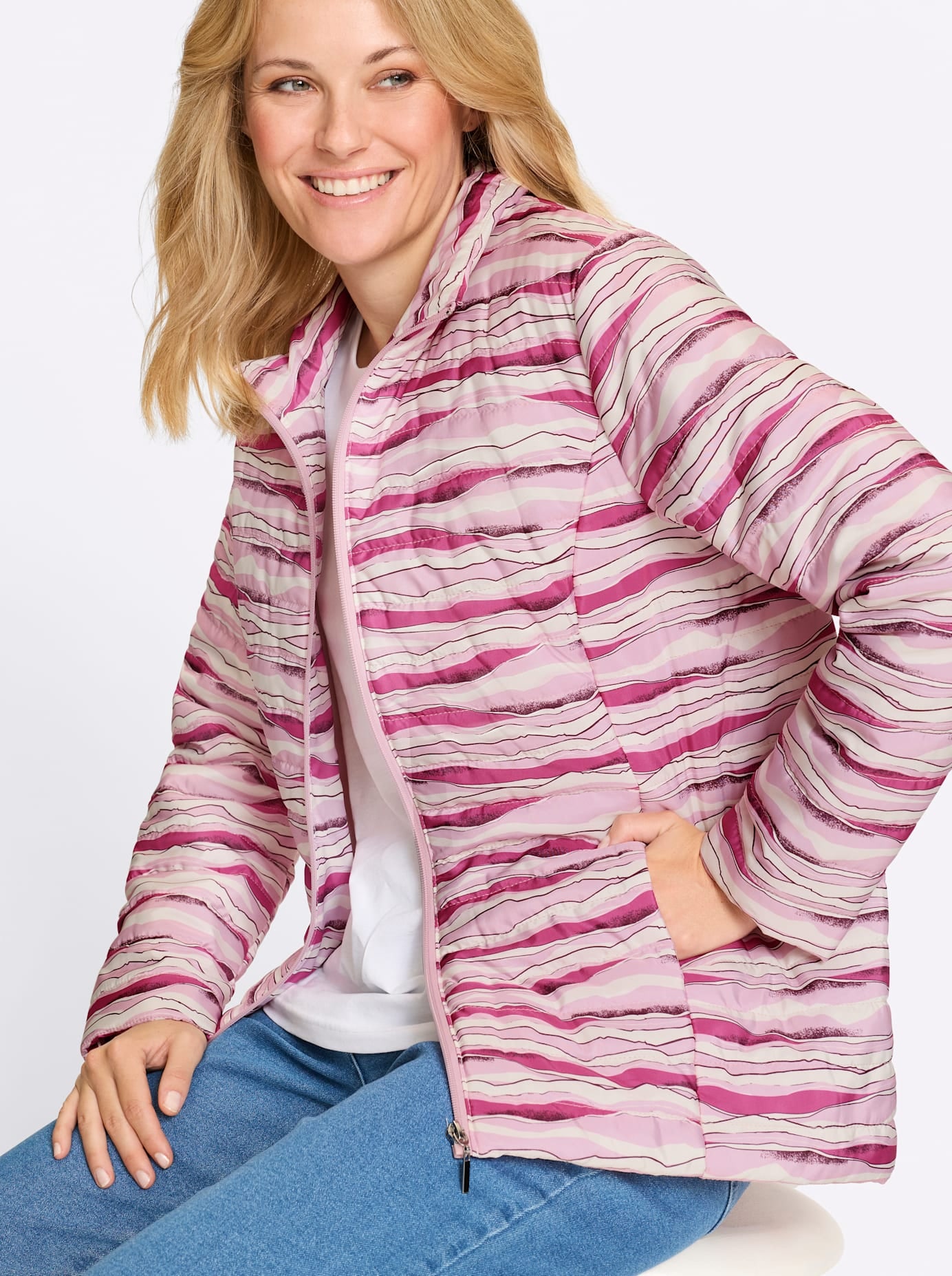 Classic Basics Steppjacke ohne Kapuze