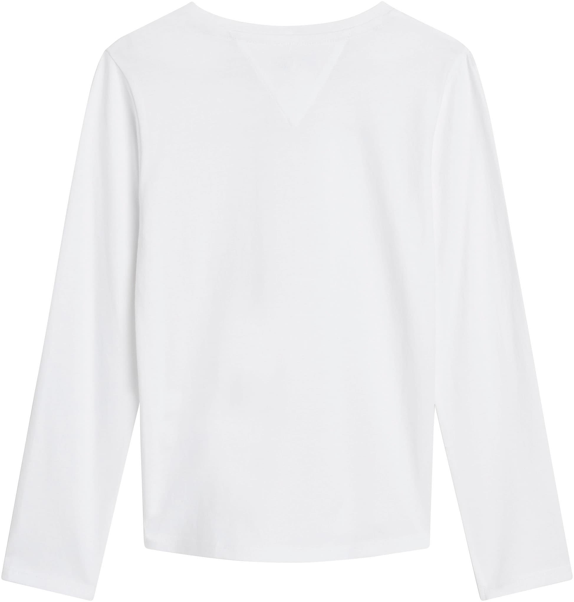 Tommy Hilfiger Langarmshirt »ESSENTIAL TEE L/S«, mit Tommy Hilfiger Logo-Schriftzug
