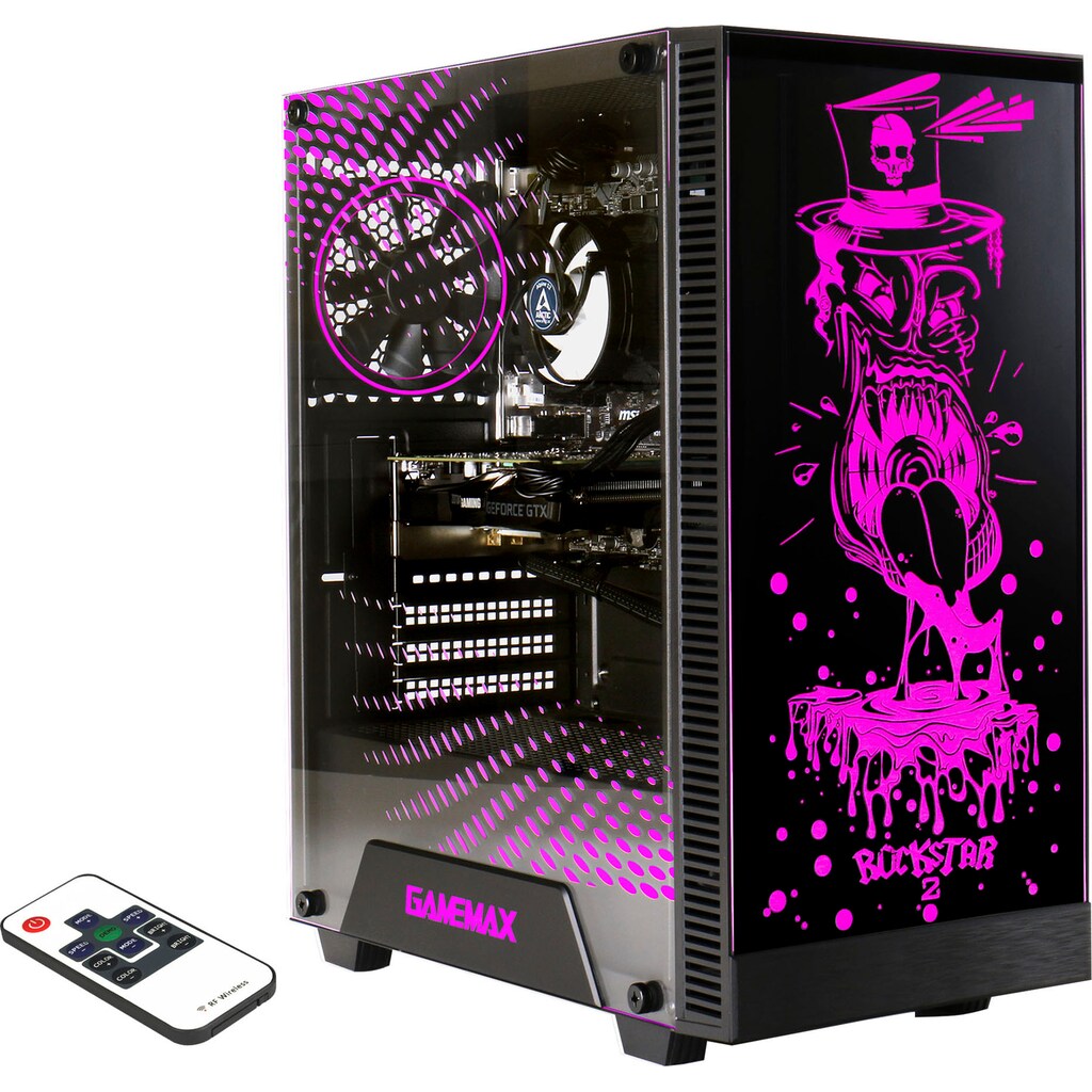 Hyrican Gaming-PC-Komplettsystem »Rockstar SET02067«, (2 St.)