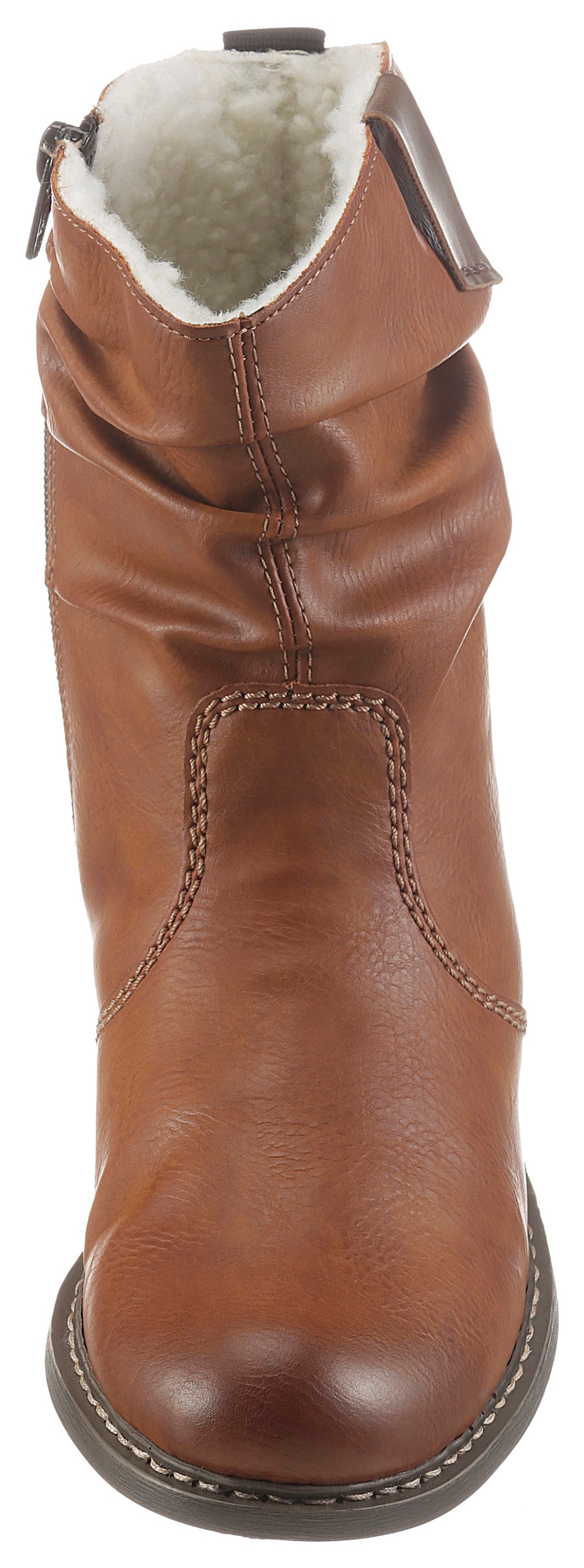 Rieker Winterboots, mit Raffungen am slouchy Schaft