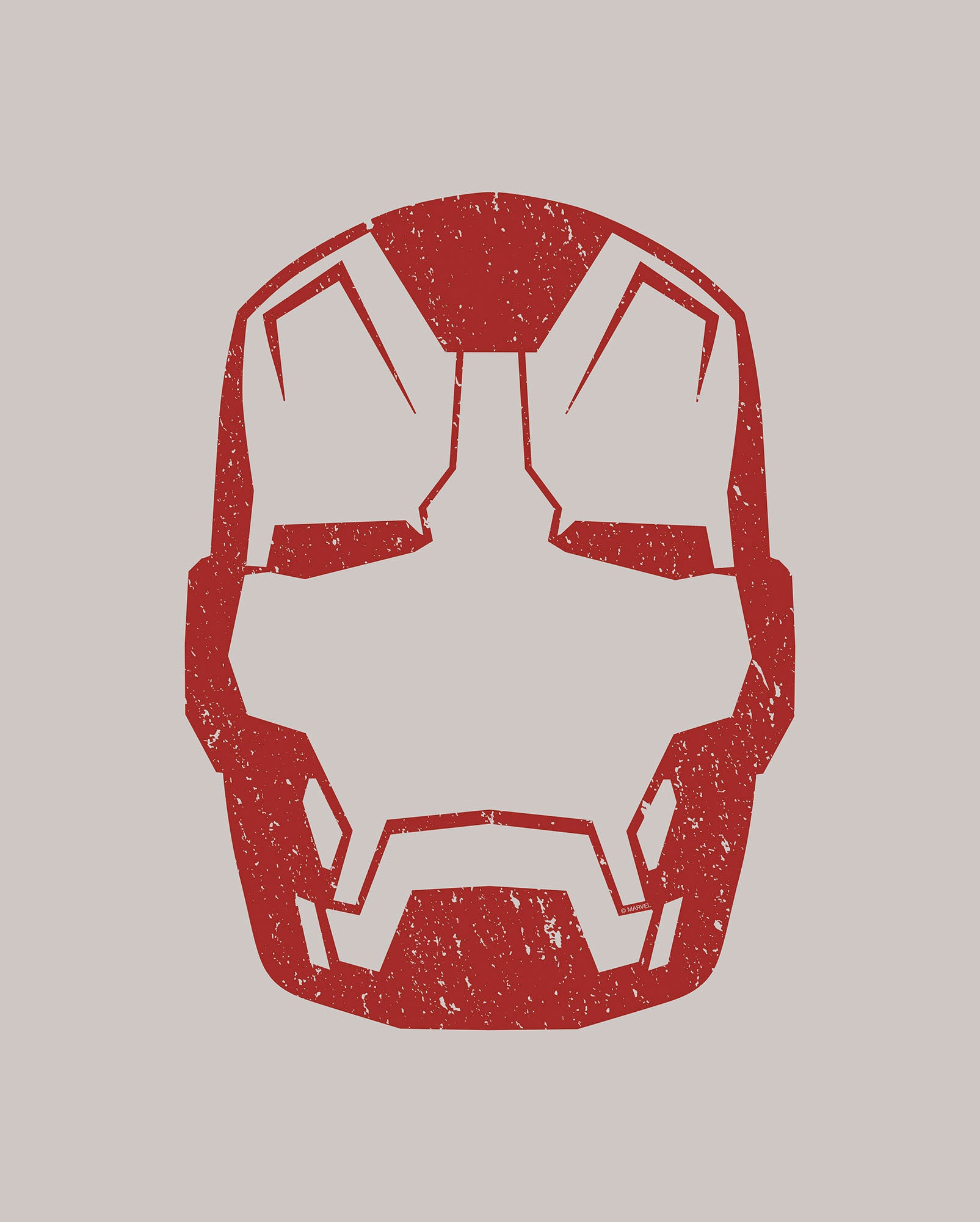 Wandbild »Iron Man Helmet MK 43«, (1 St.), Deutsches Premium-Poster Fotopapier mit...