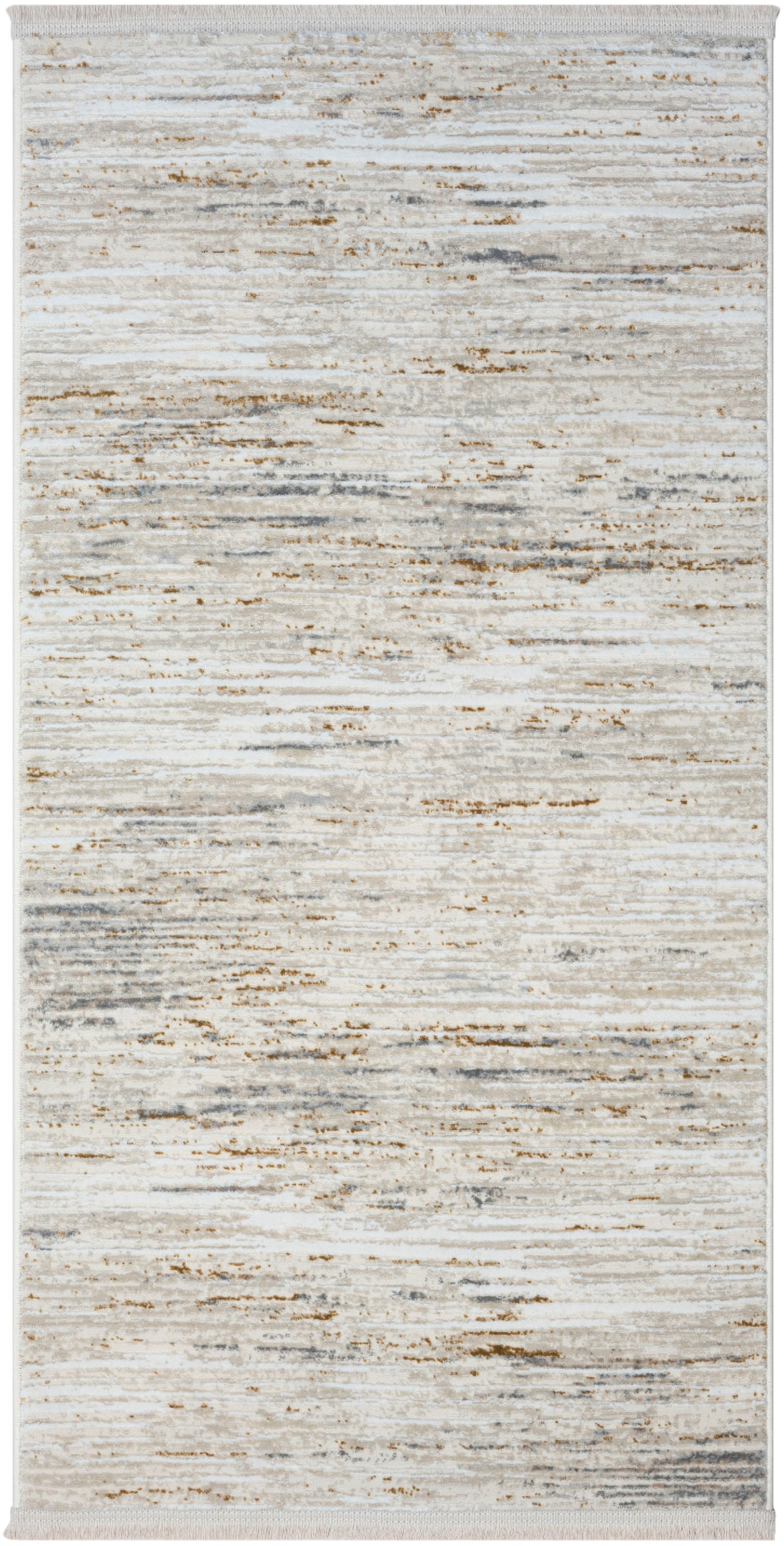 Myflair Möbel & Accessoires Teppich »My Passion« rechteckig 10 mm Höhe Kurzflor, Retro-Style, besonders weich durch Microfaser, mit Fransen