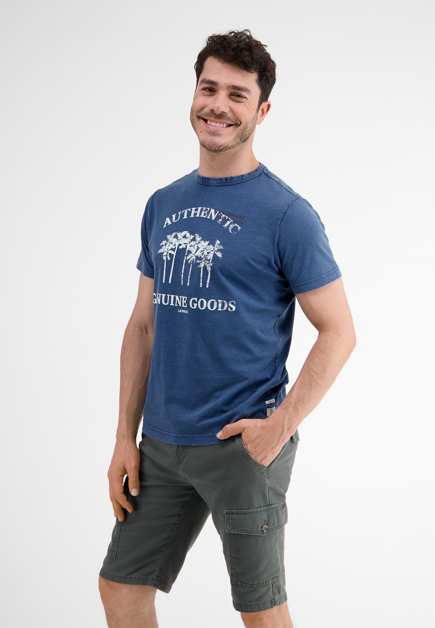 LERROS T-Shirt »LERROS T-Shirt mit Frontprint«