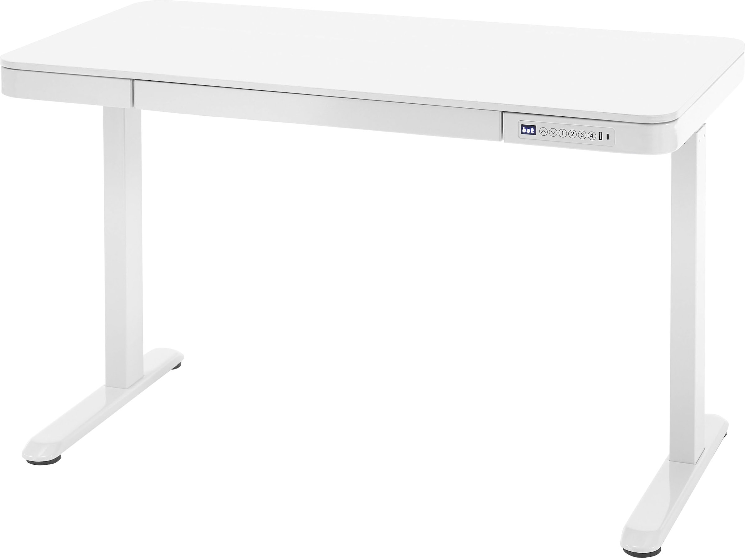 MCA furniture Schreibtisch »Barco«, elektrisch höhenverstellbar von 72-122 cm, Breite 120 cm