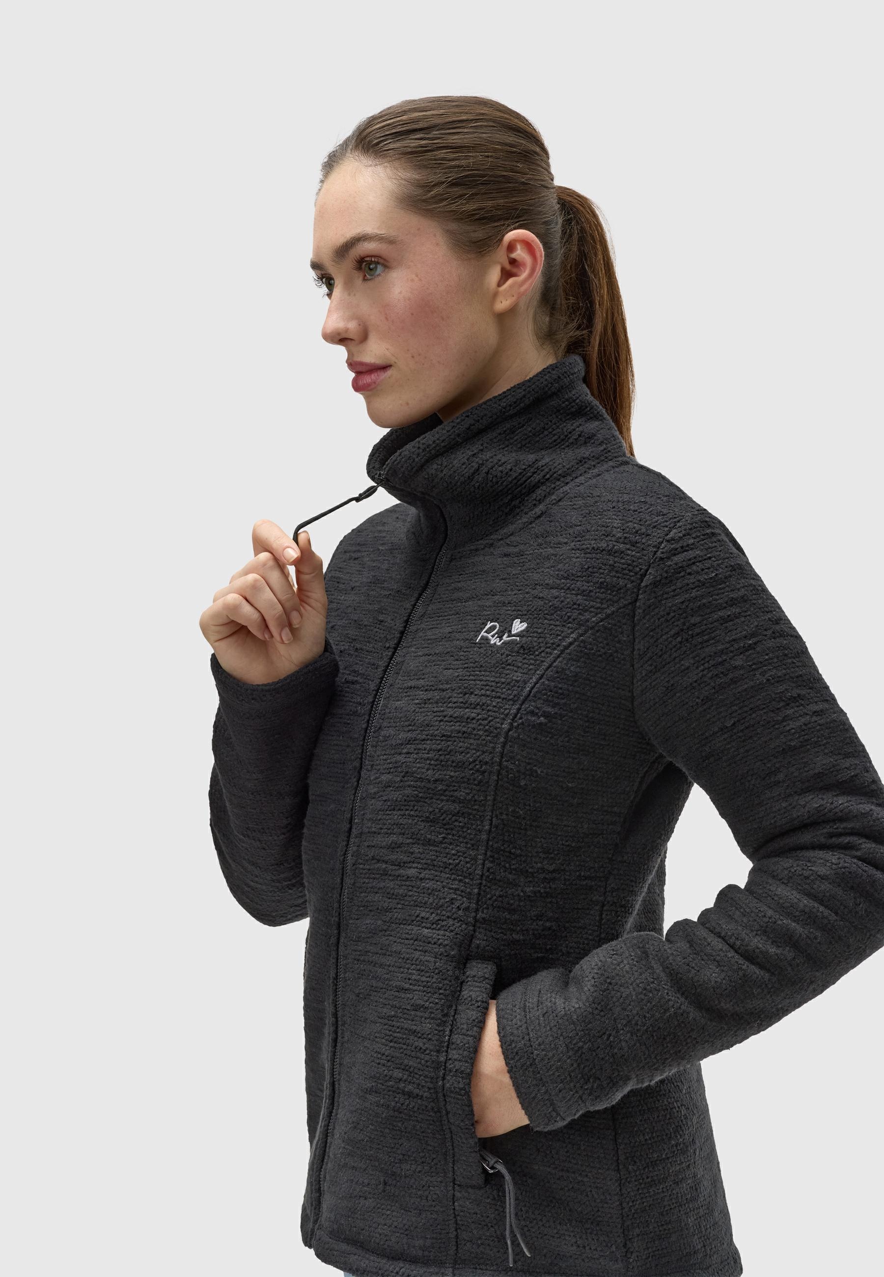 Ragwear Kapuzensweatjacke »Strickjacke Liram Melange«