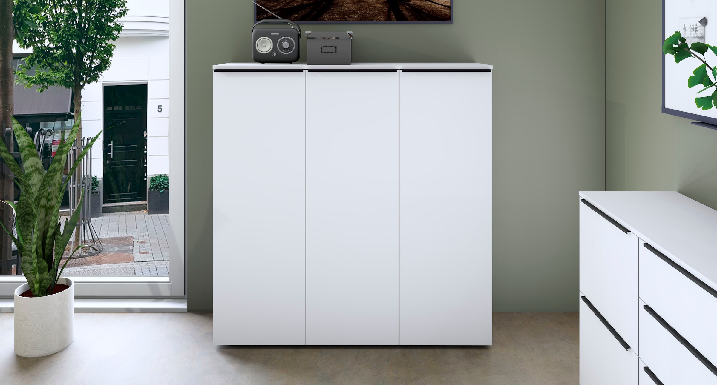 borchardt Möbel Aktenschrank »Tom«, Breite 114 cm, Mehrzweckschrank